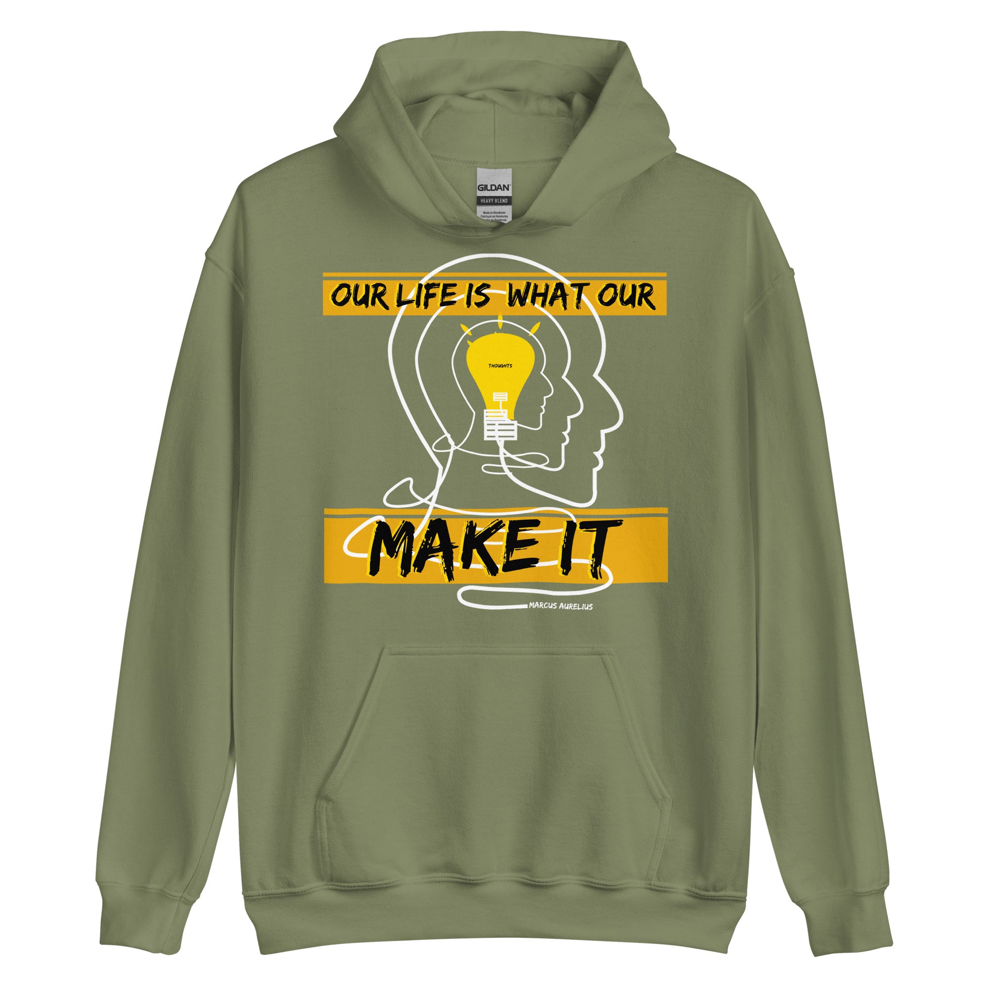 Unisex Hoodie - Marcus Aurelius quotes