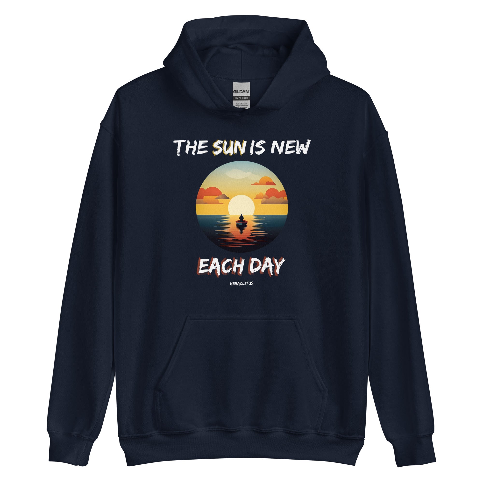 Unisex Hoodie -  Heraclitus quotes