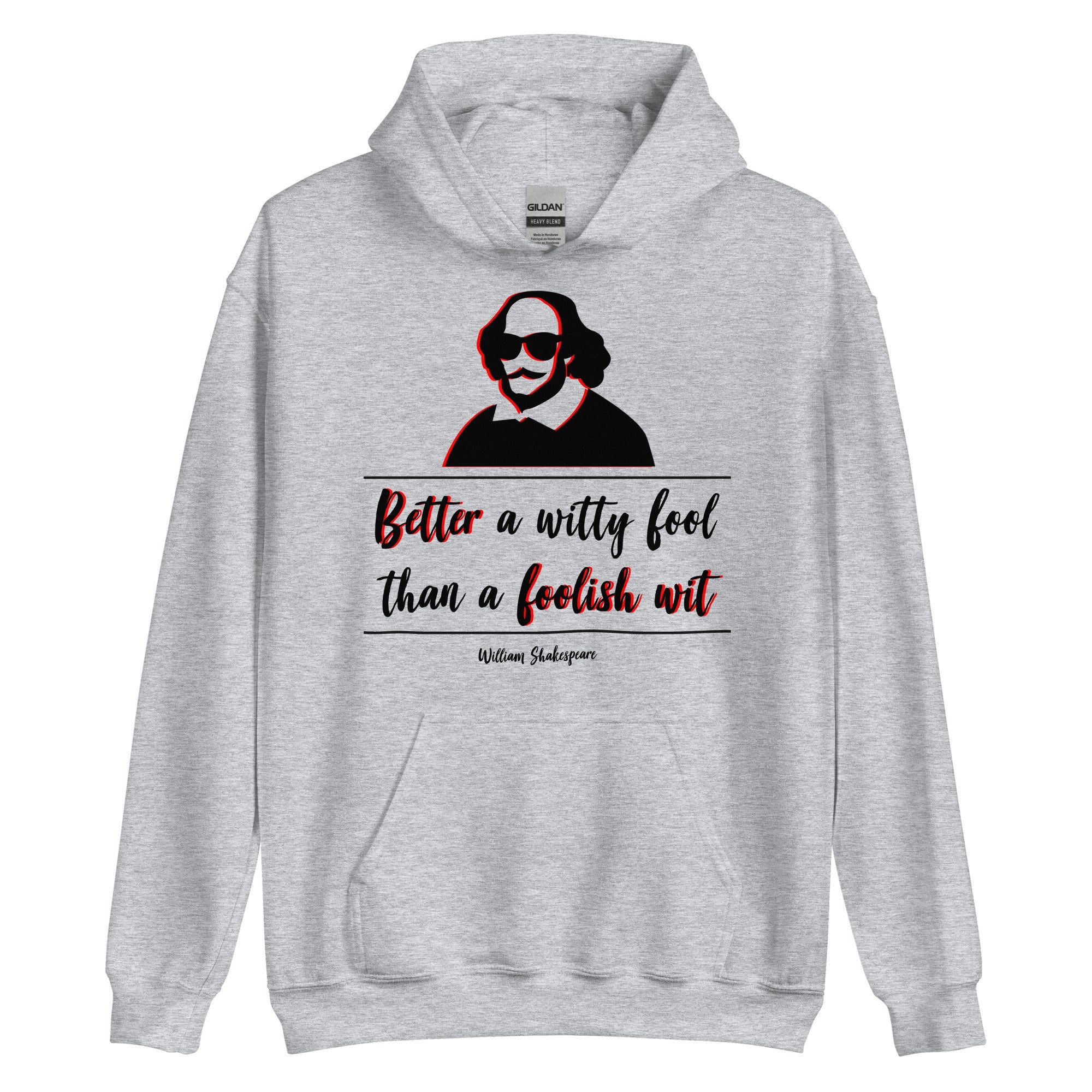 Unisex Hoodie -  William Shakespeare quotes