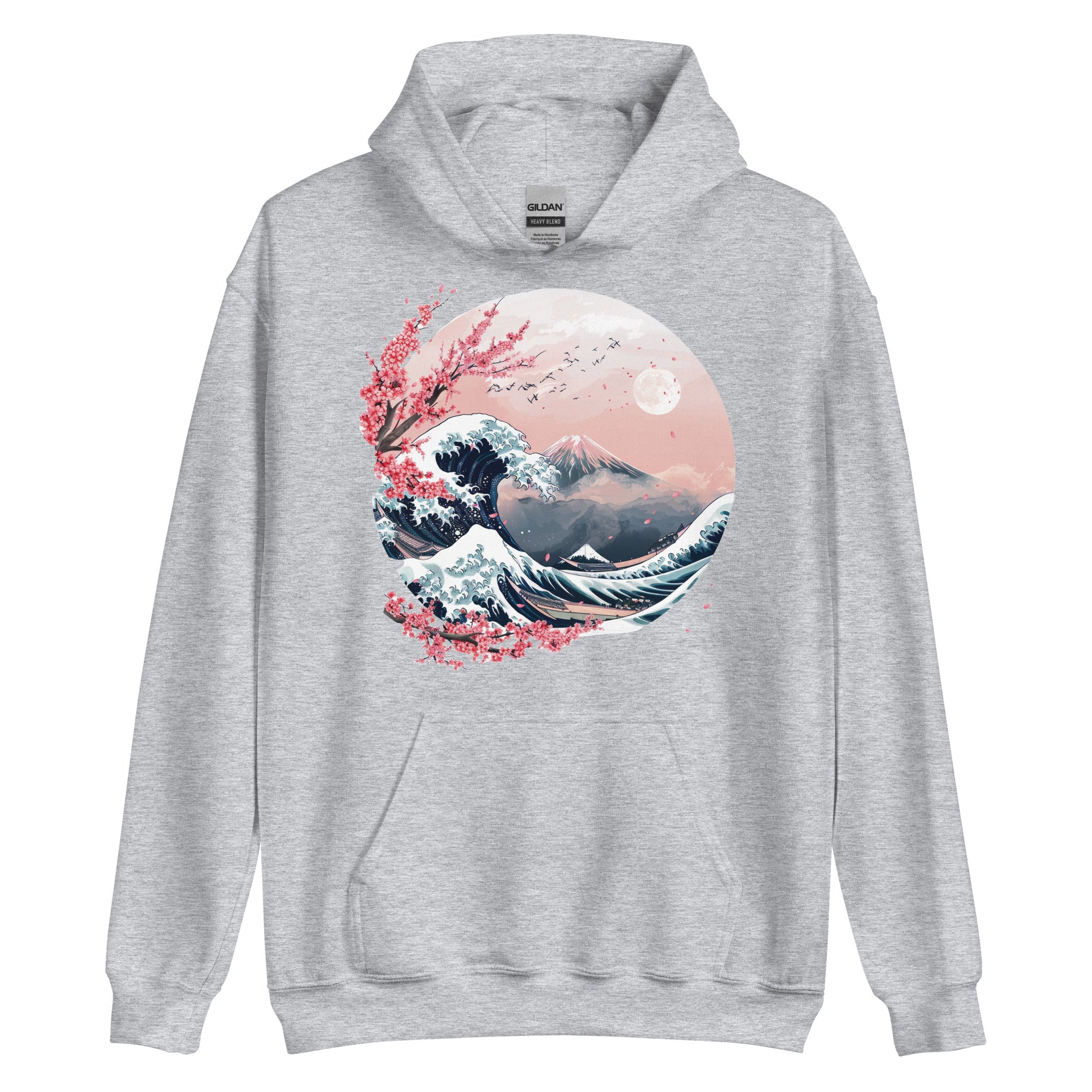 Unisex Hoodie - The Great Wave By Hokusai