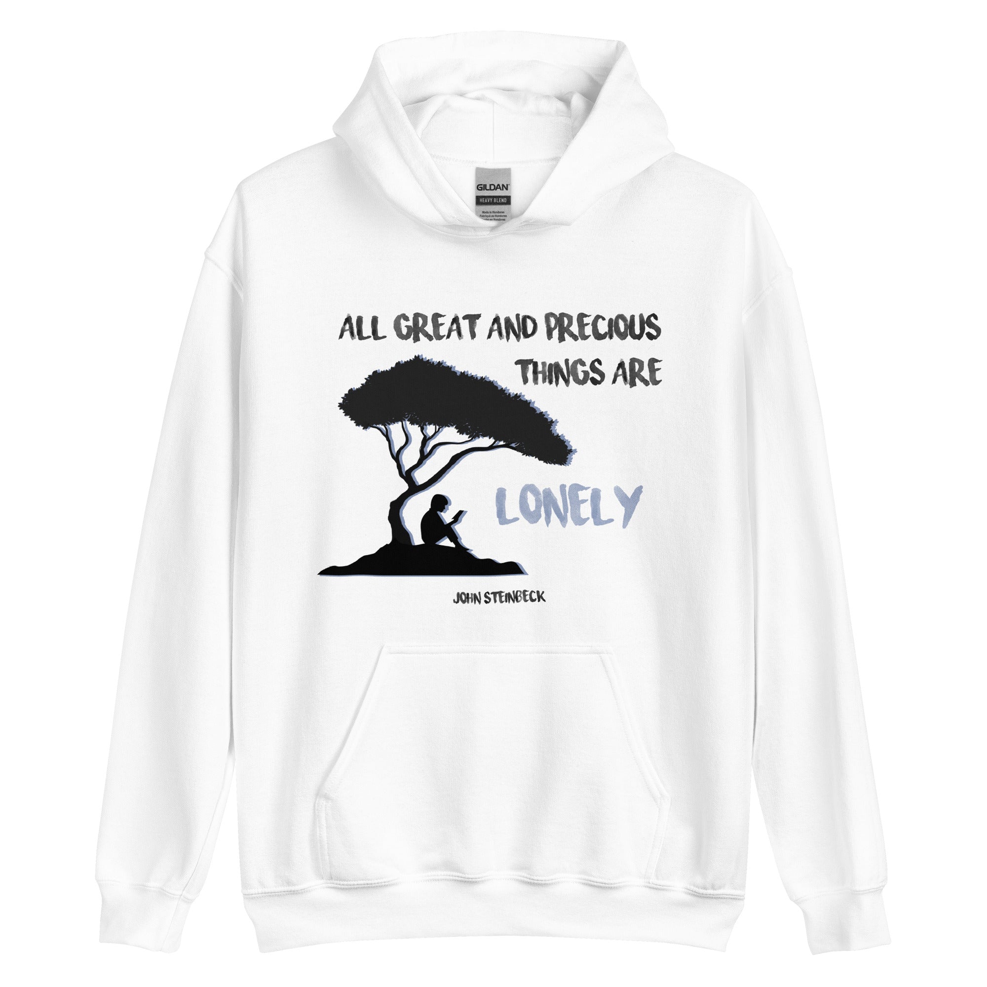 Unisex Hoodie - John Steinbeck quotes