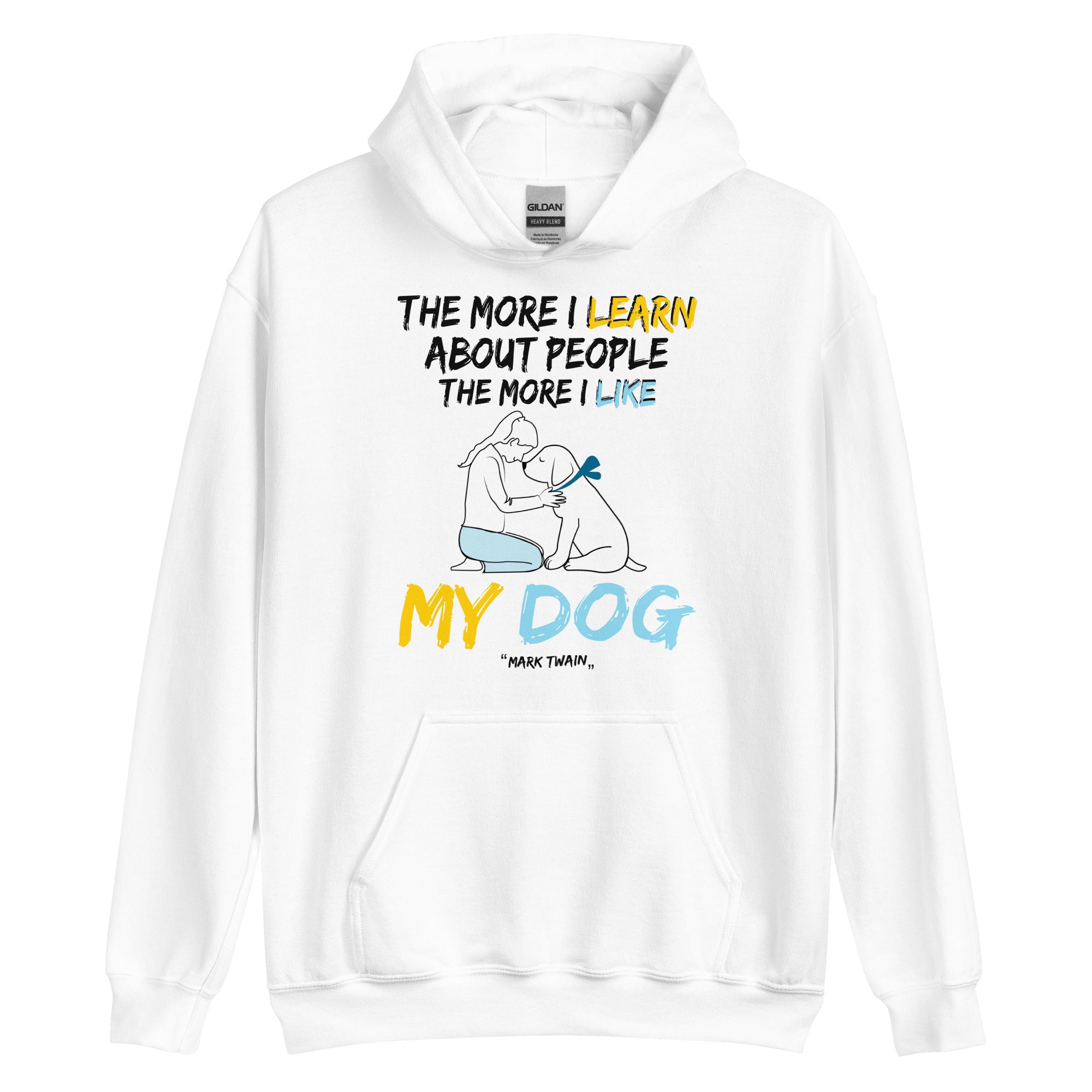 Unisex Hoodie - Mark Twain quotes