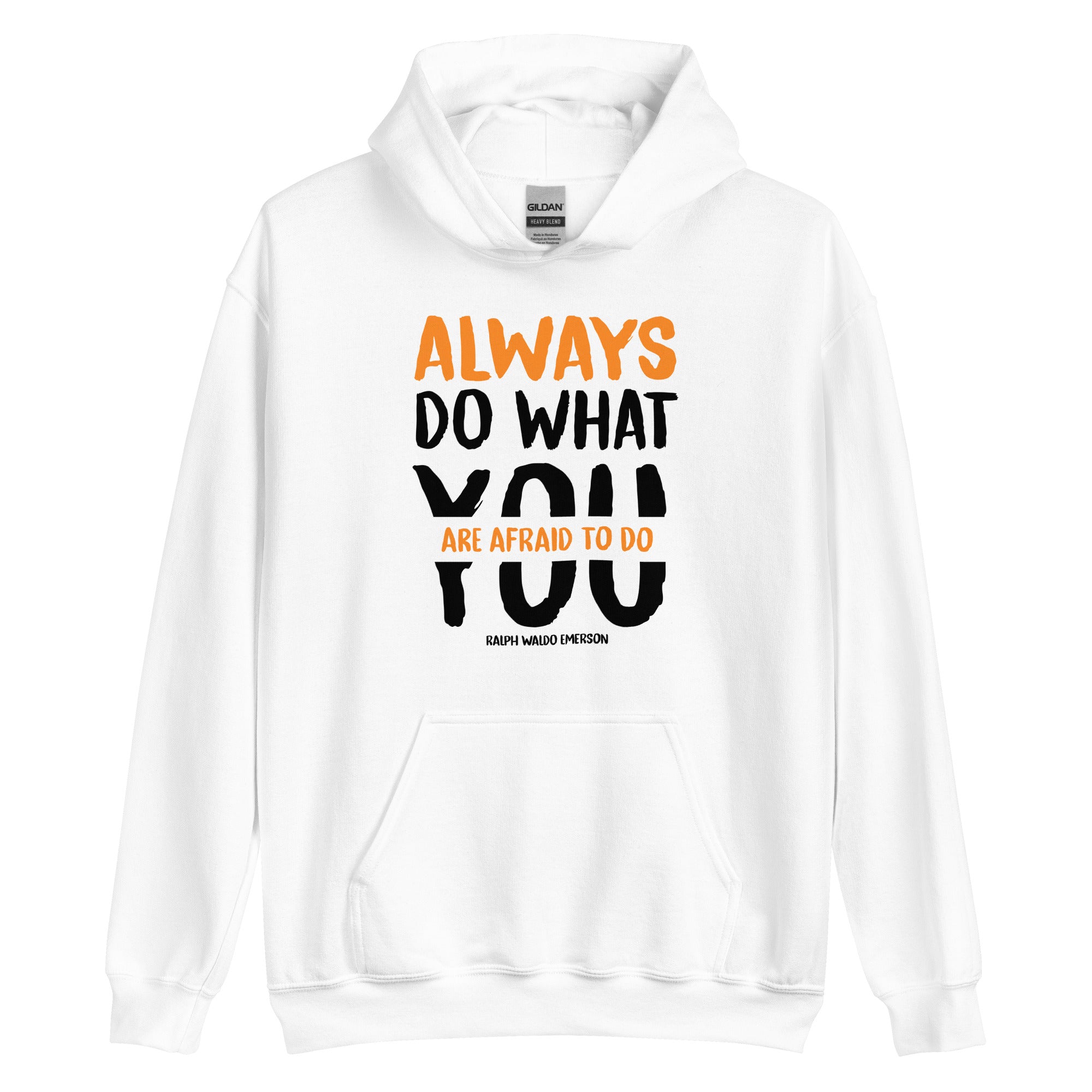 Unisex Hoodie - Ralph Waldo Emerson quotes