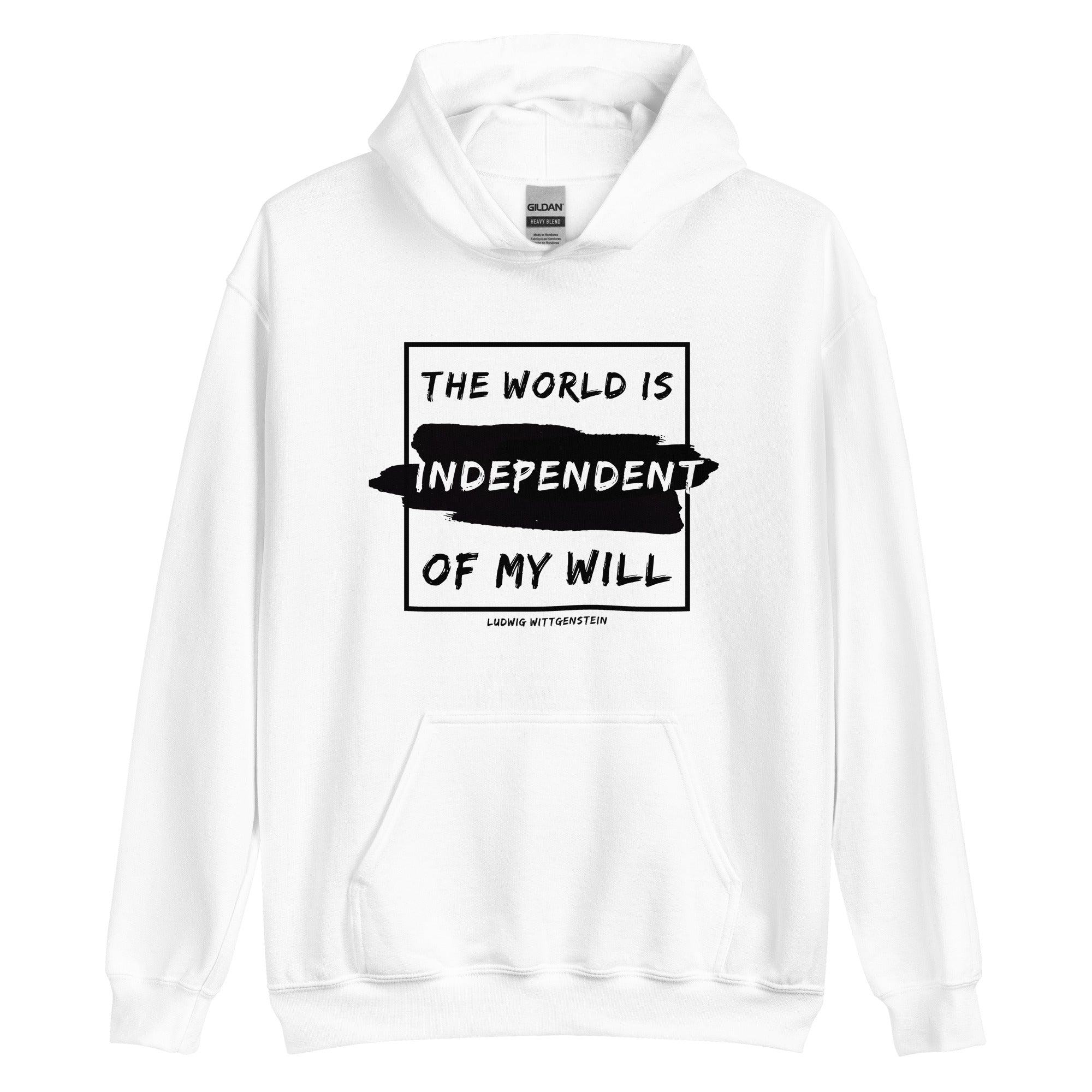 Unisex Hoodie - Ludwig Wittgenstein quotes