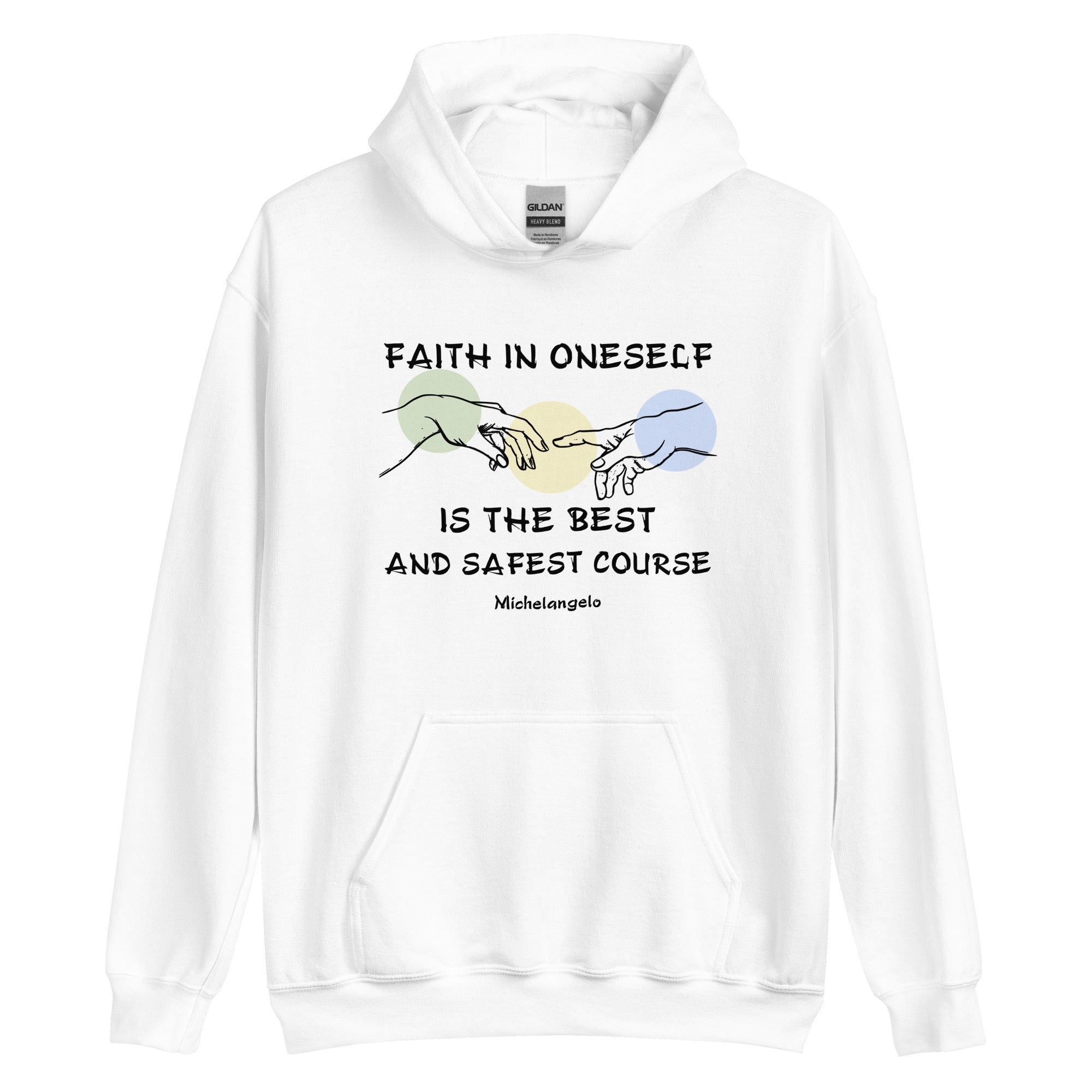 Unisex Hoodie - Michelangelo quotes