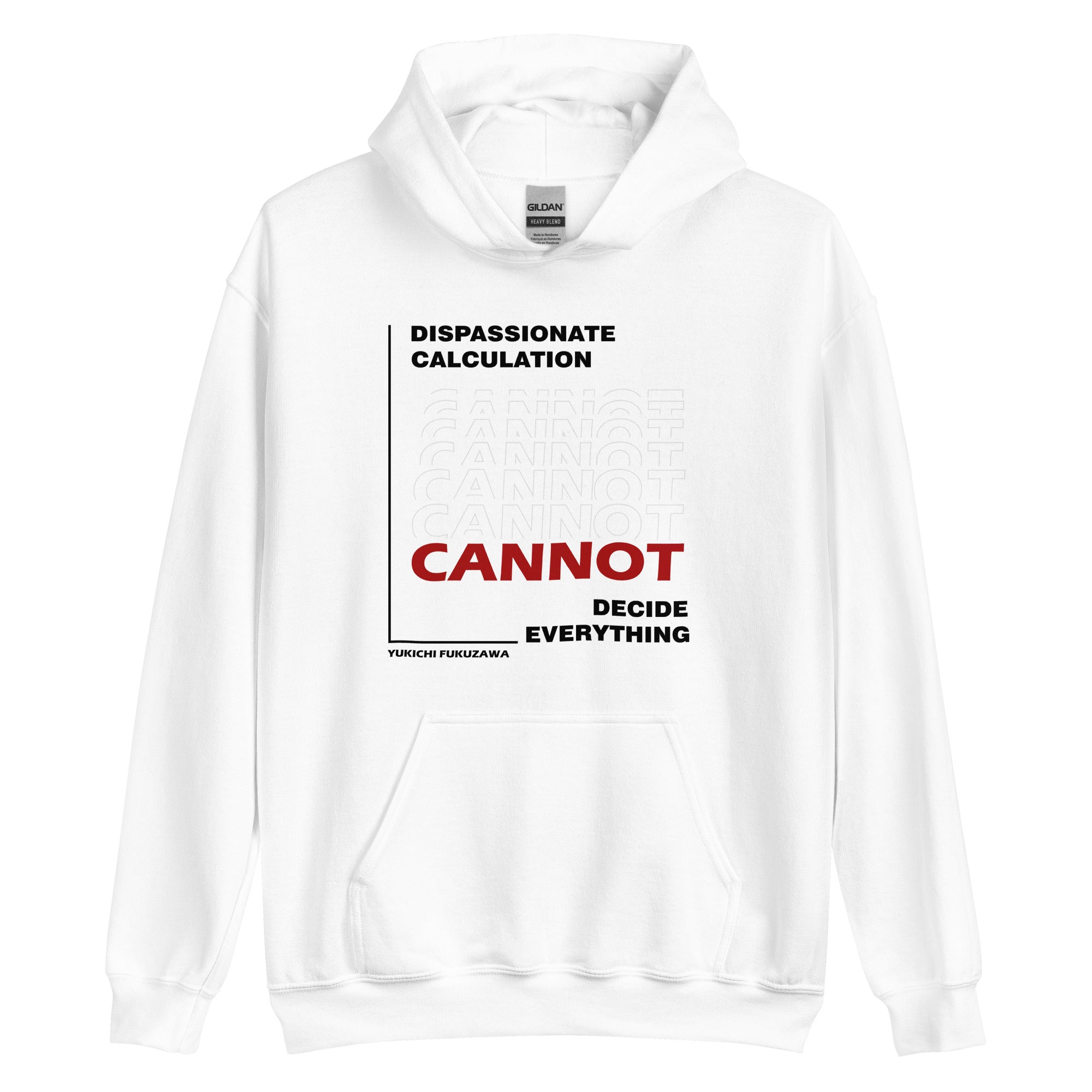 Unisex Hoodie - Yukichi Fukuzawa's Quotes