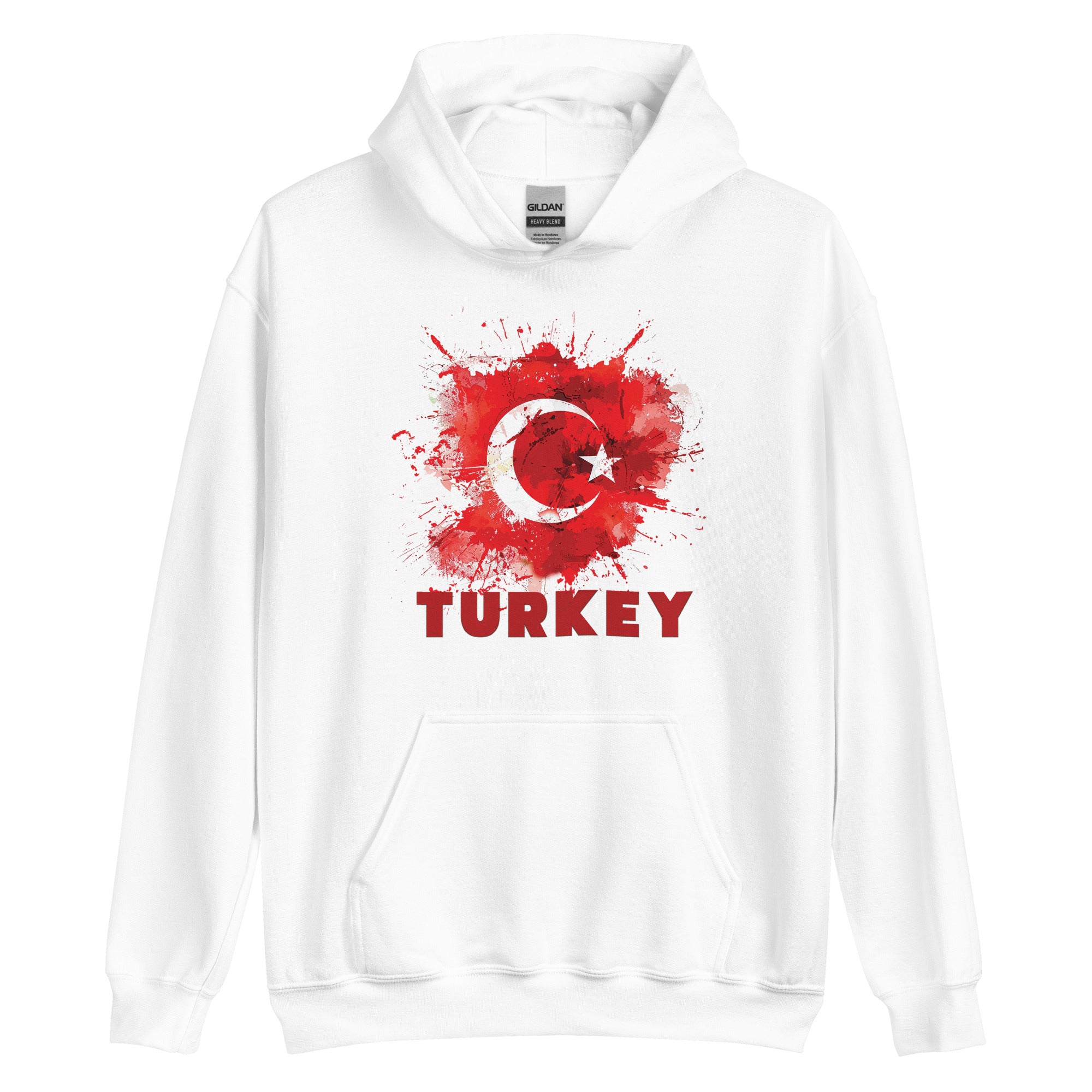 Unisex Hoodie - Flag of Turkey