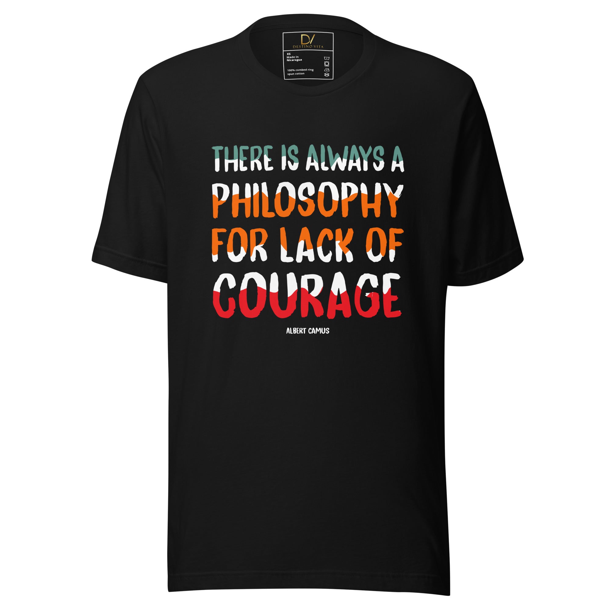 Unisex t-shirt - Albert Camus quotes