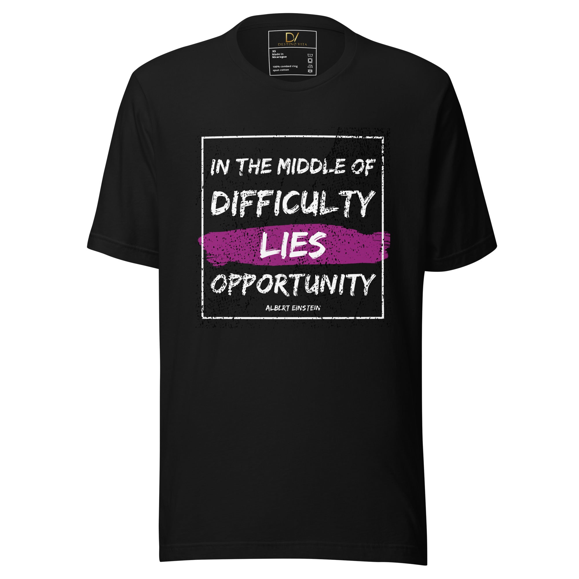 Unisex t-shirt - Albert Einstein quotes