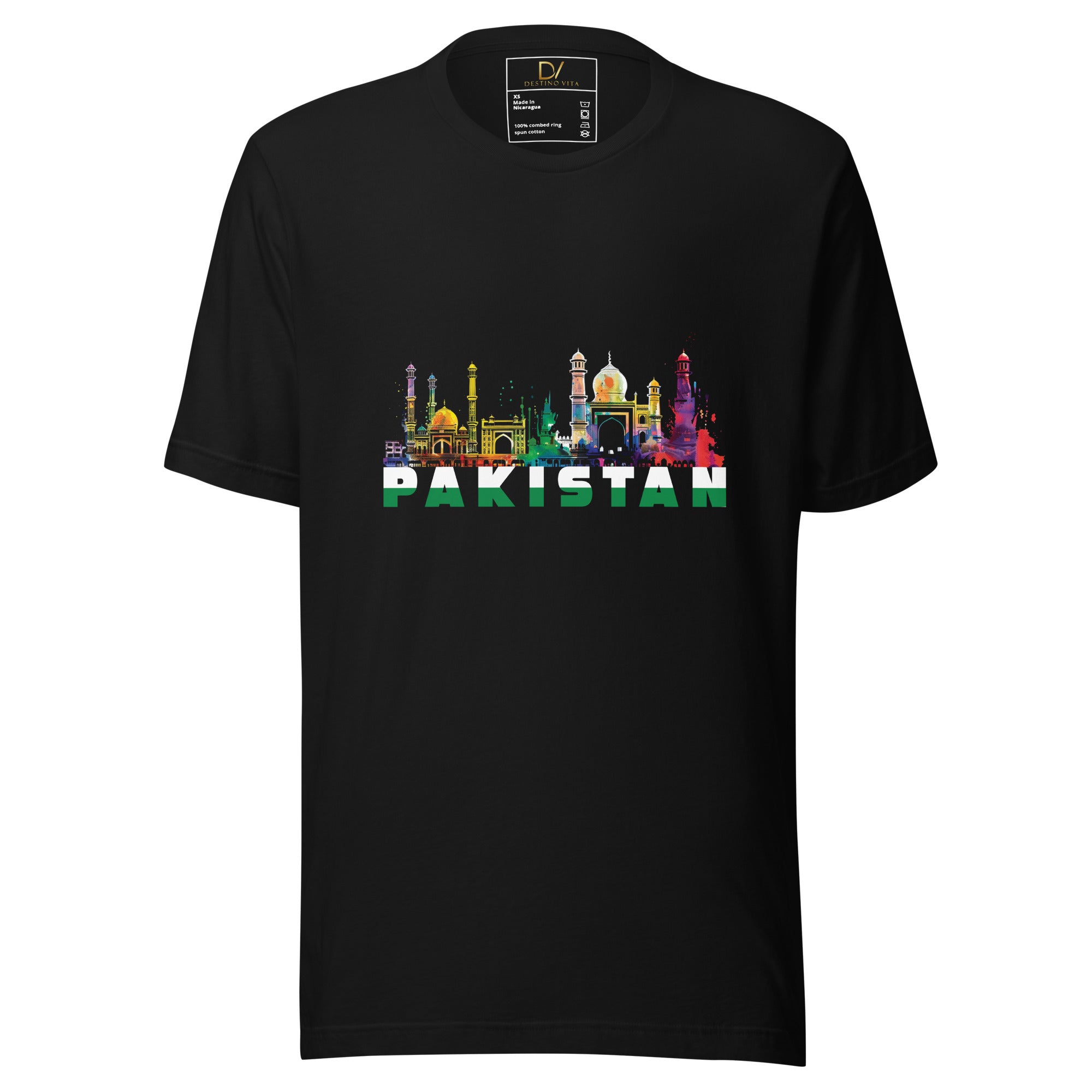 Unisex t-shirt - Watercolor Pakistani Architecture