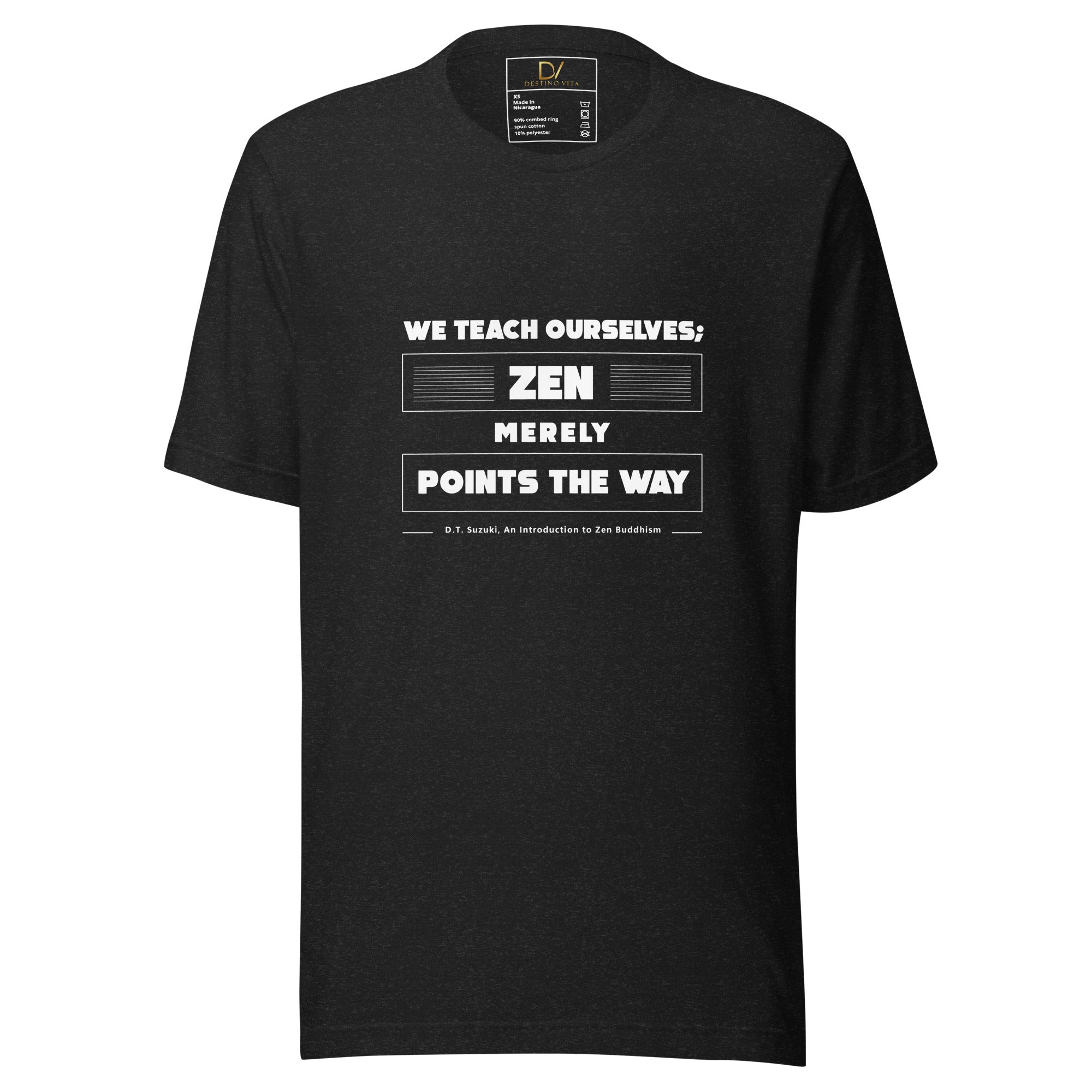 Unisex t-shirt - D.T.Suzuki's Quotes