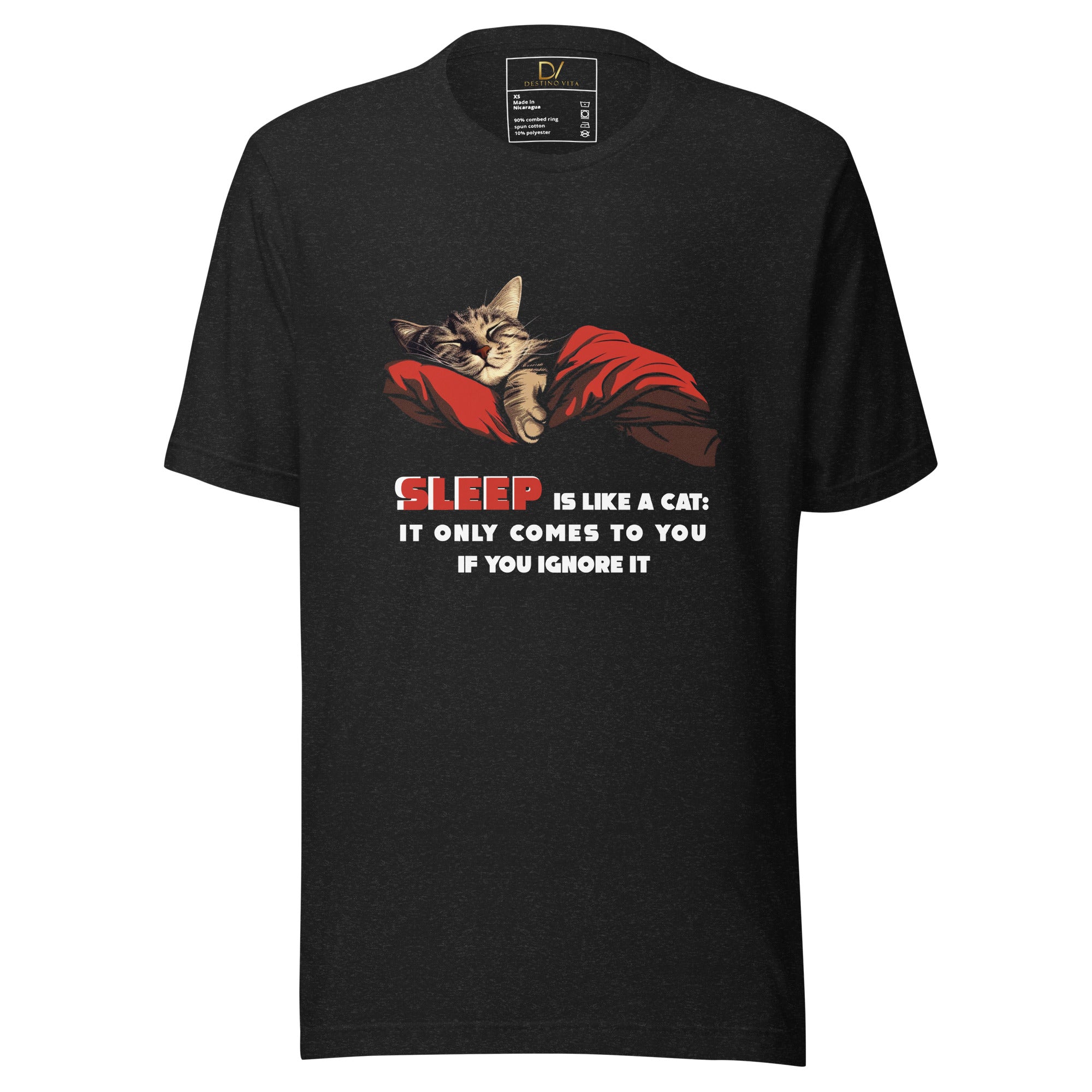 Unisex t-shirt - Sleeping Habit