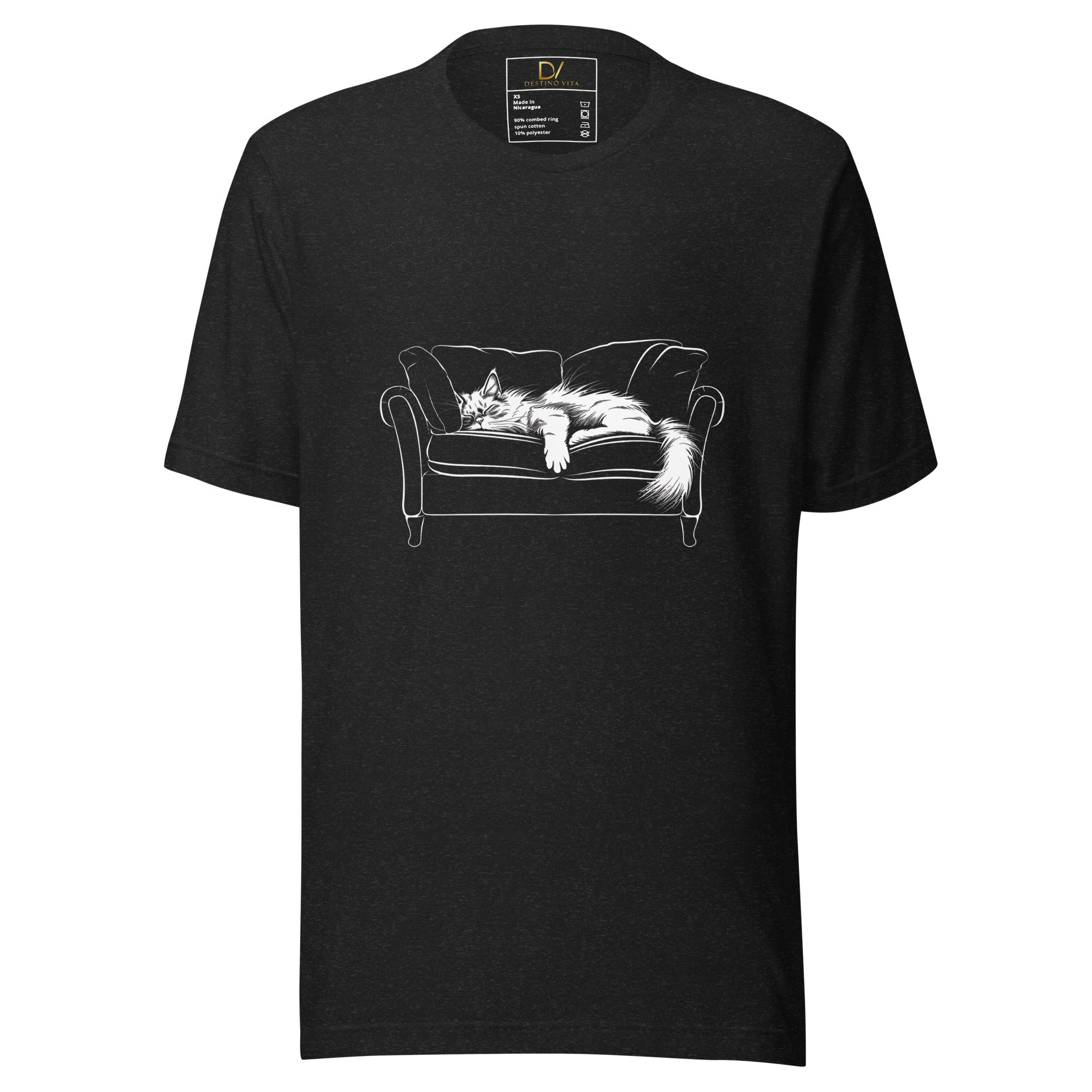 Unisex t-shirt - Cat in a Cozy Place