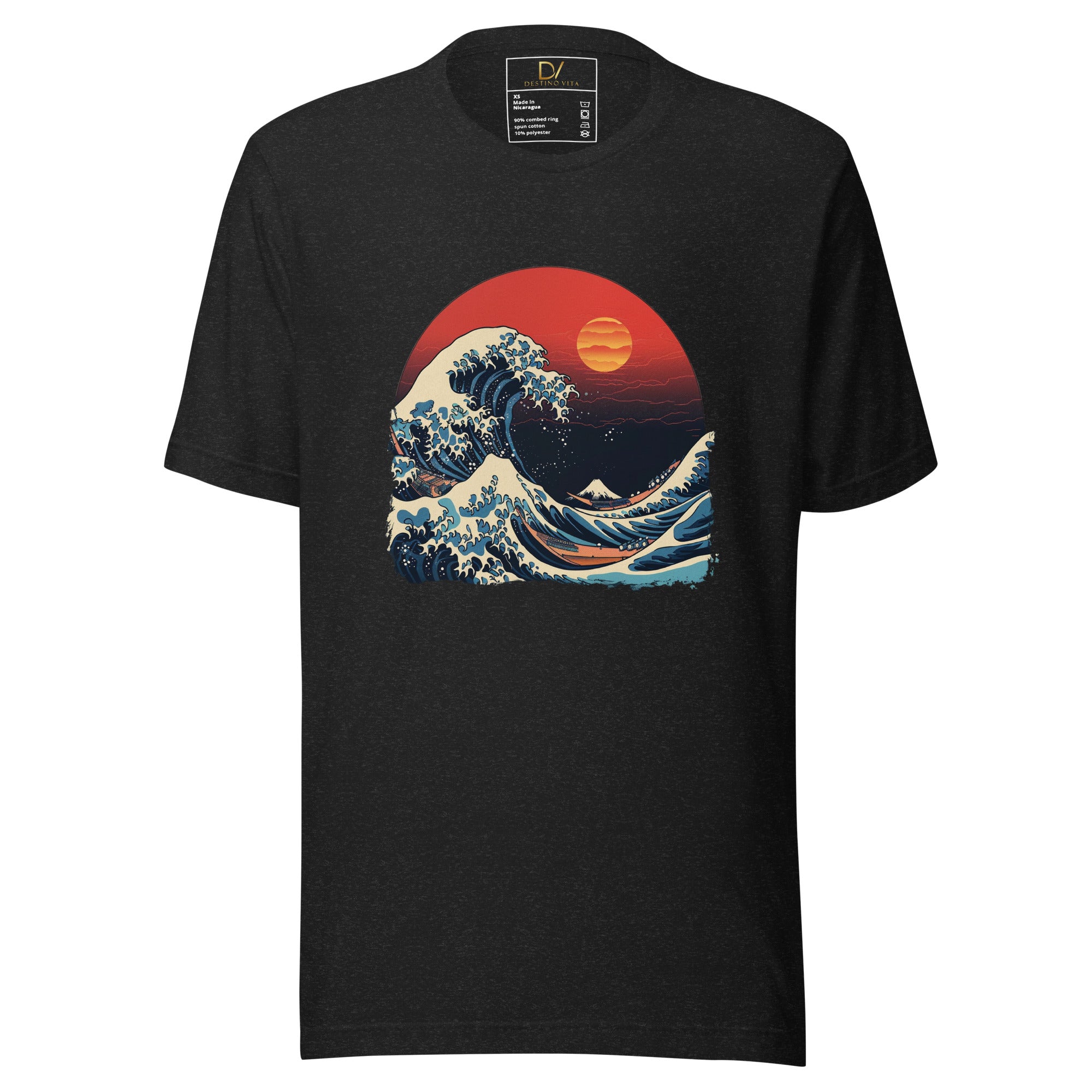 Unisex t-shirt - The Great Wave By Hokusai