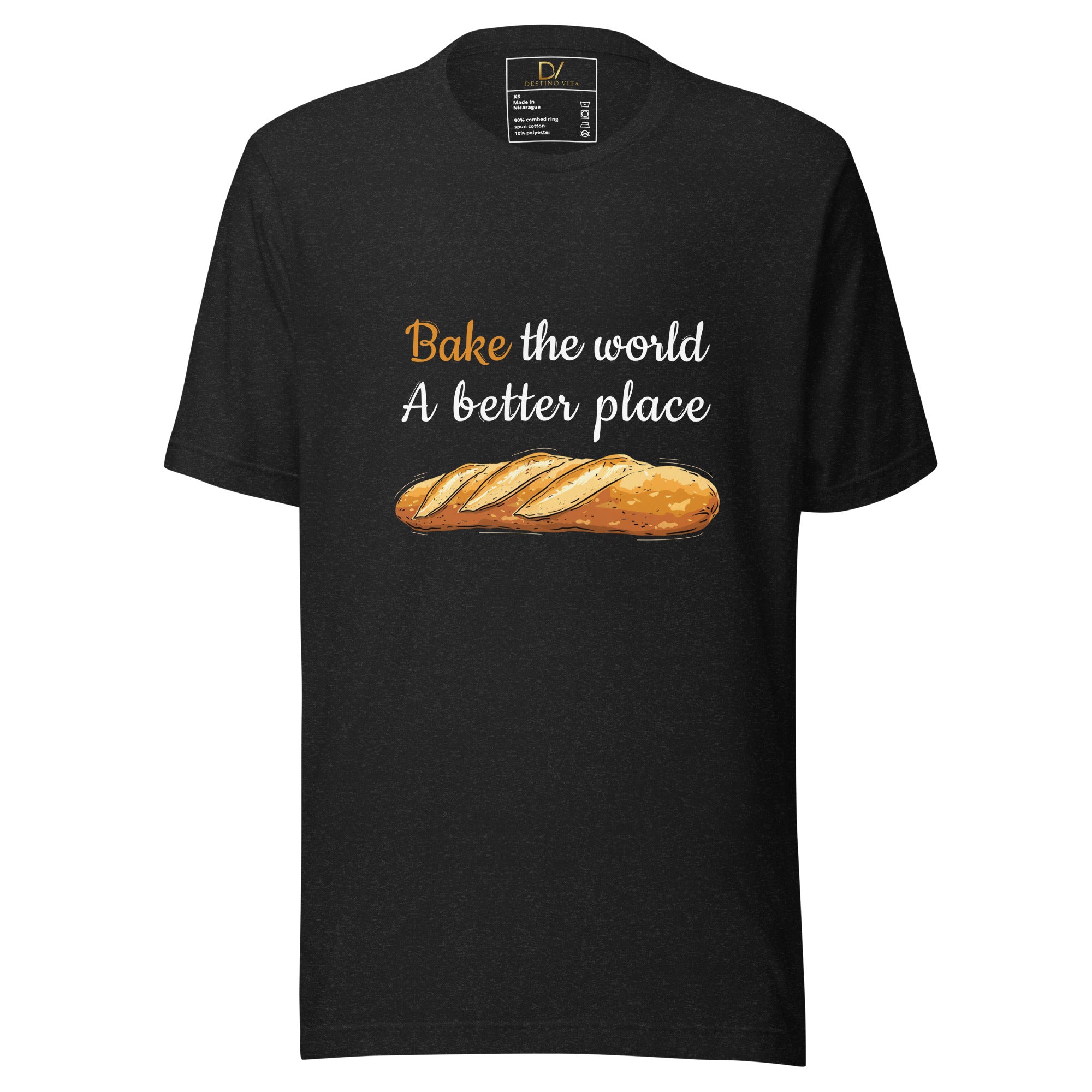 Unisex t-shirt - baking quote