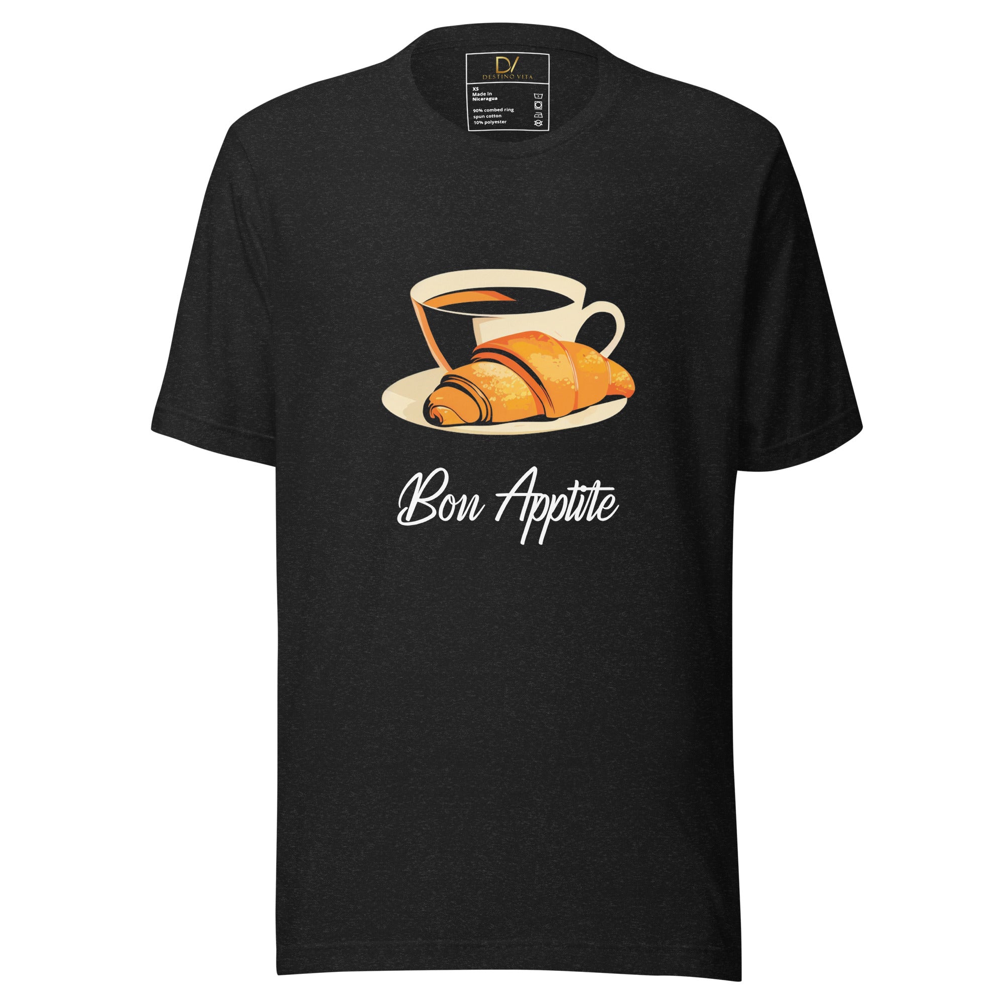 Unisex t-shirt - Coffee And Croissant