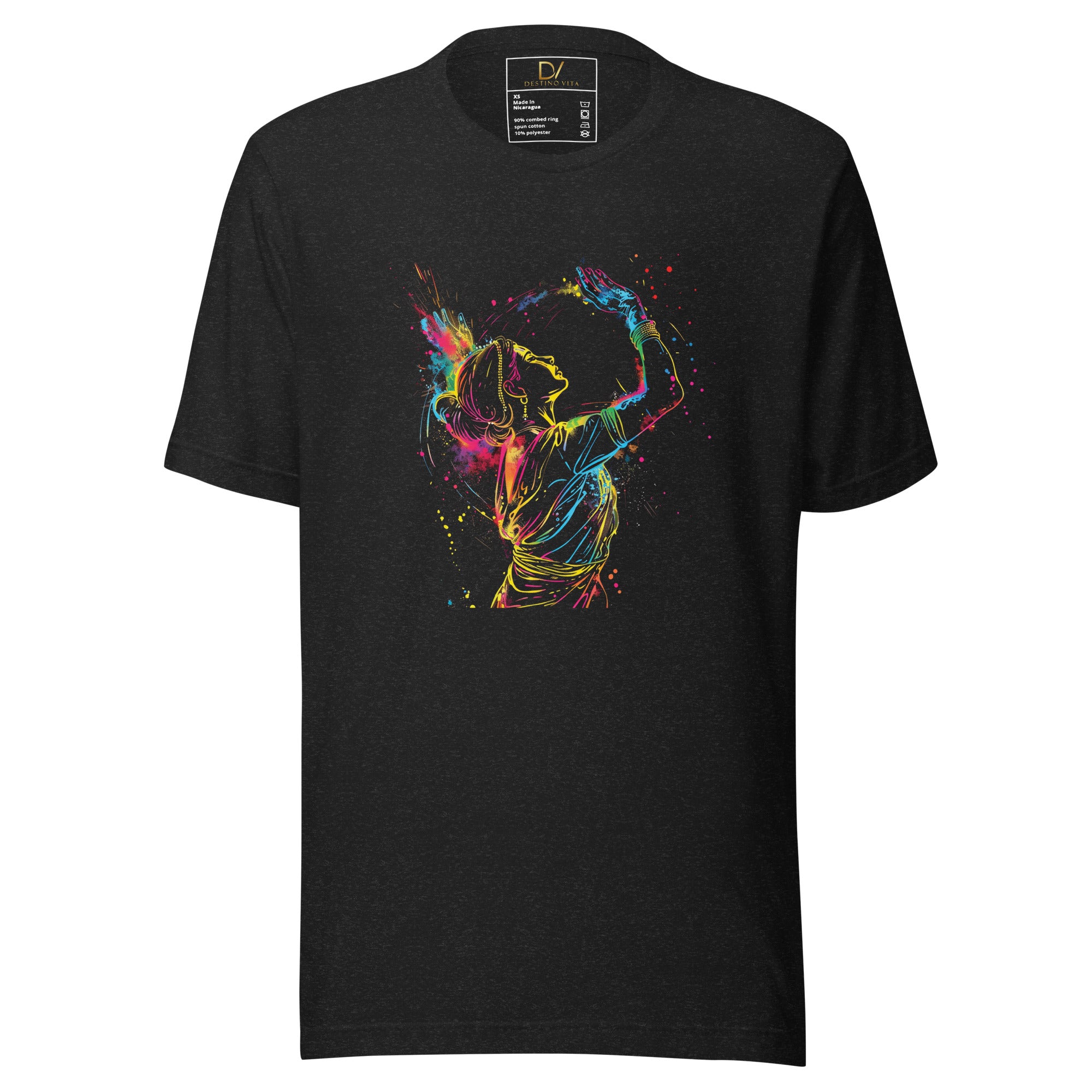 Unisex t-shirt - Indian Woman in Holi Festival