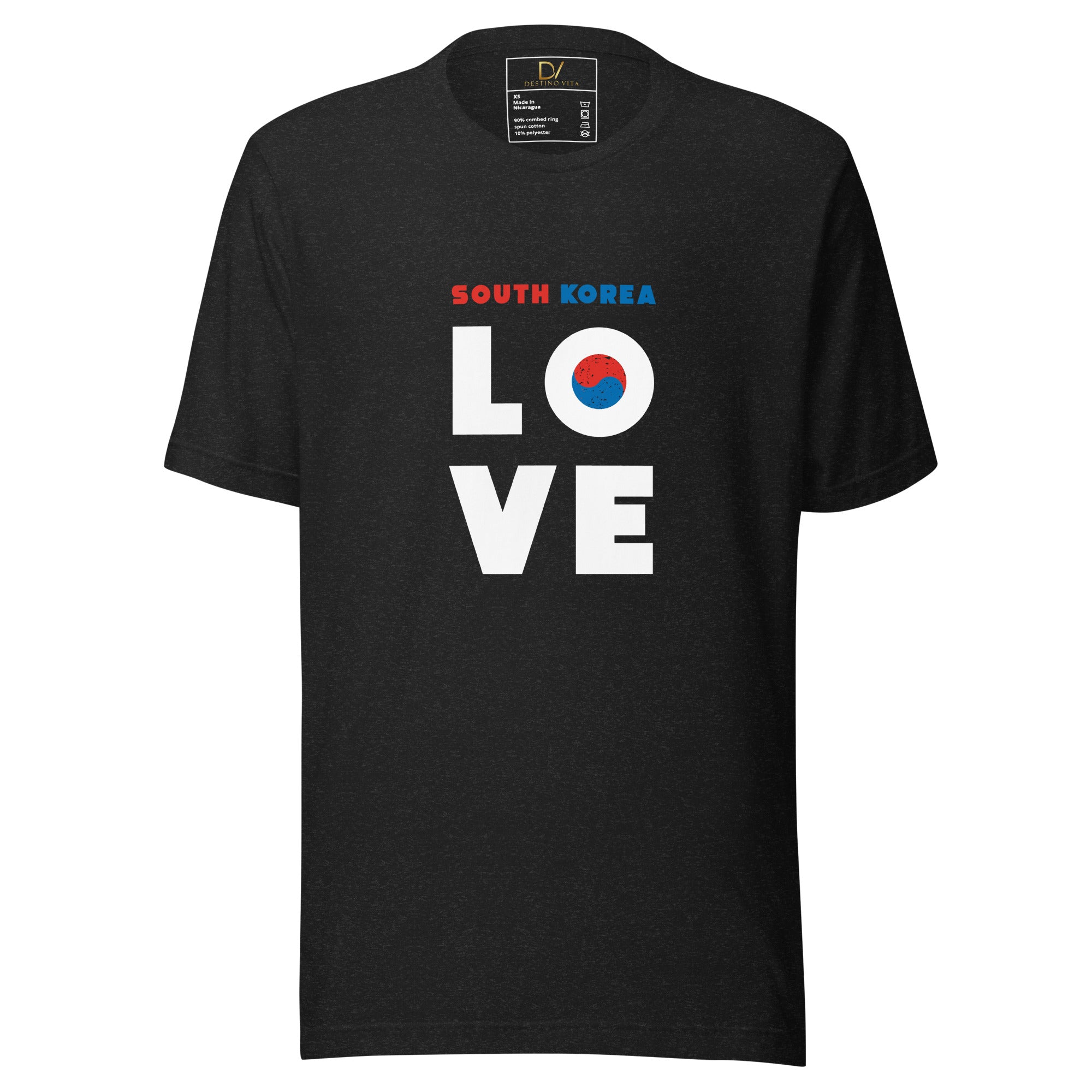 Unisex t-shirt- Love South Korea