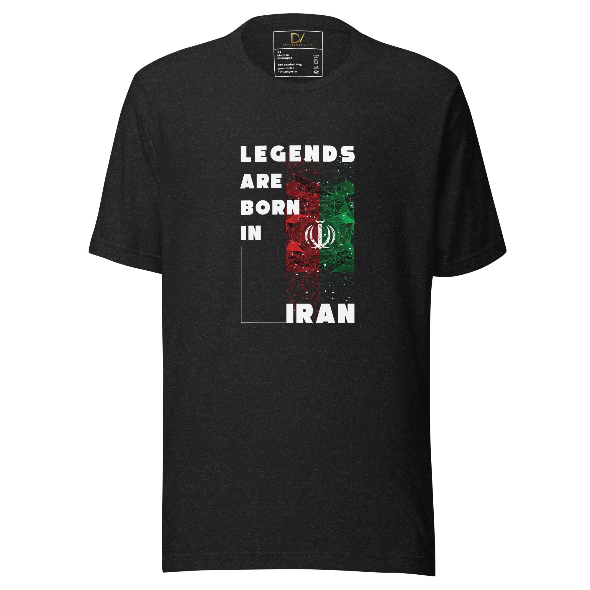 Unisex t-shirt - Legends Are Born In Iran