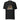 A black unisex t-shirt with a printed design featuring the city of Kuala Lumpur, Malaysia.