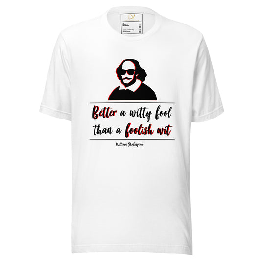 Unisex t-shirt -  William Shakespeare quotes
