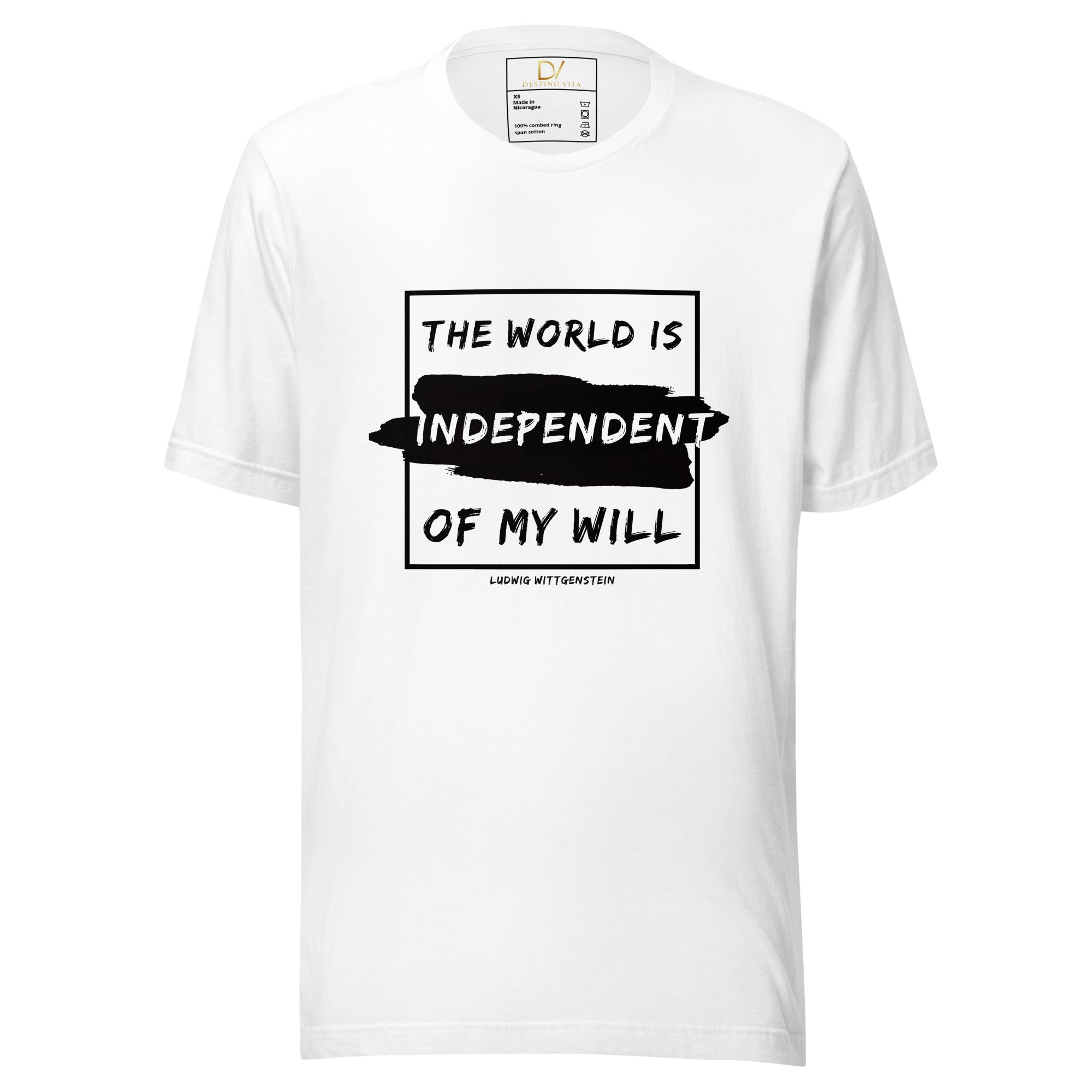 Unisex t-shirt - Ludwig Wittgenstein quotes