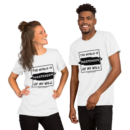 Unisex t-shirt - Ludwig Wittgenstein quotes