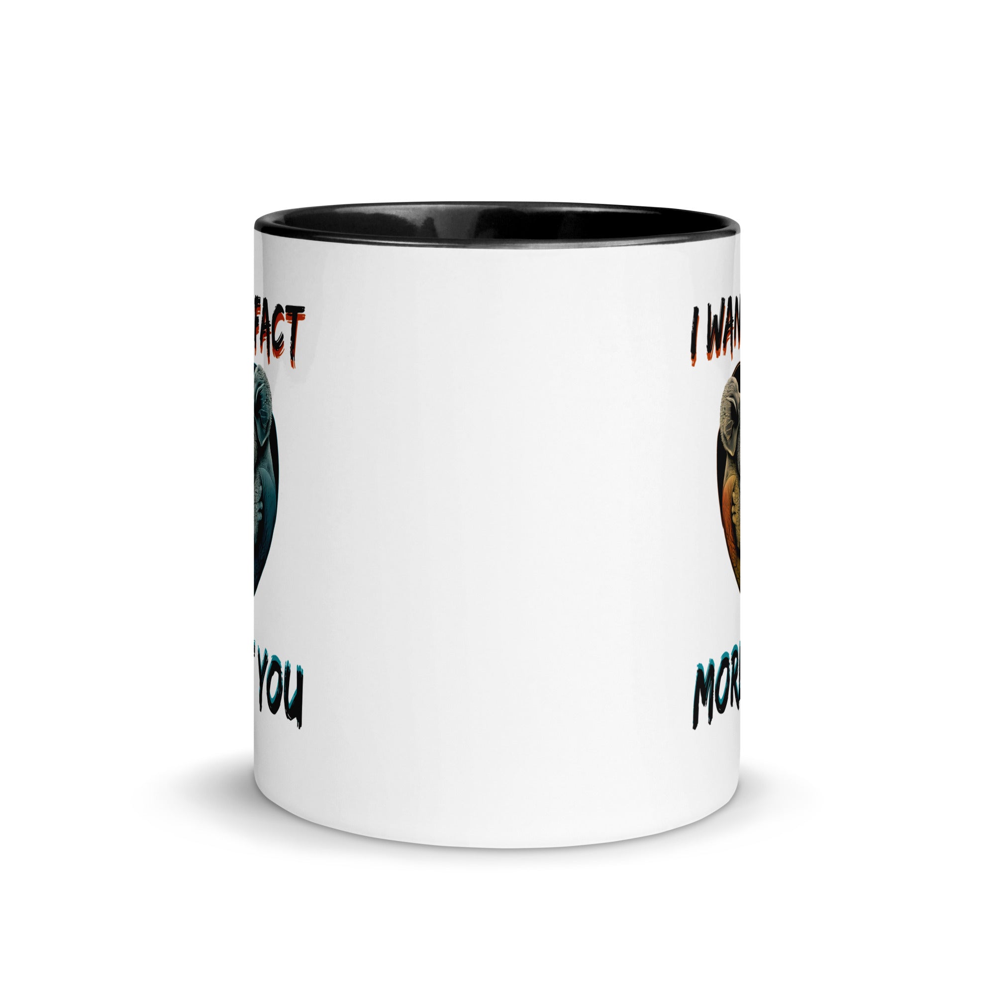 Mug with Color Inside - Franz Kafka quotes, "I want in fact more of you"