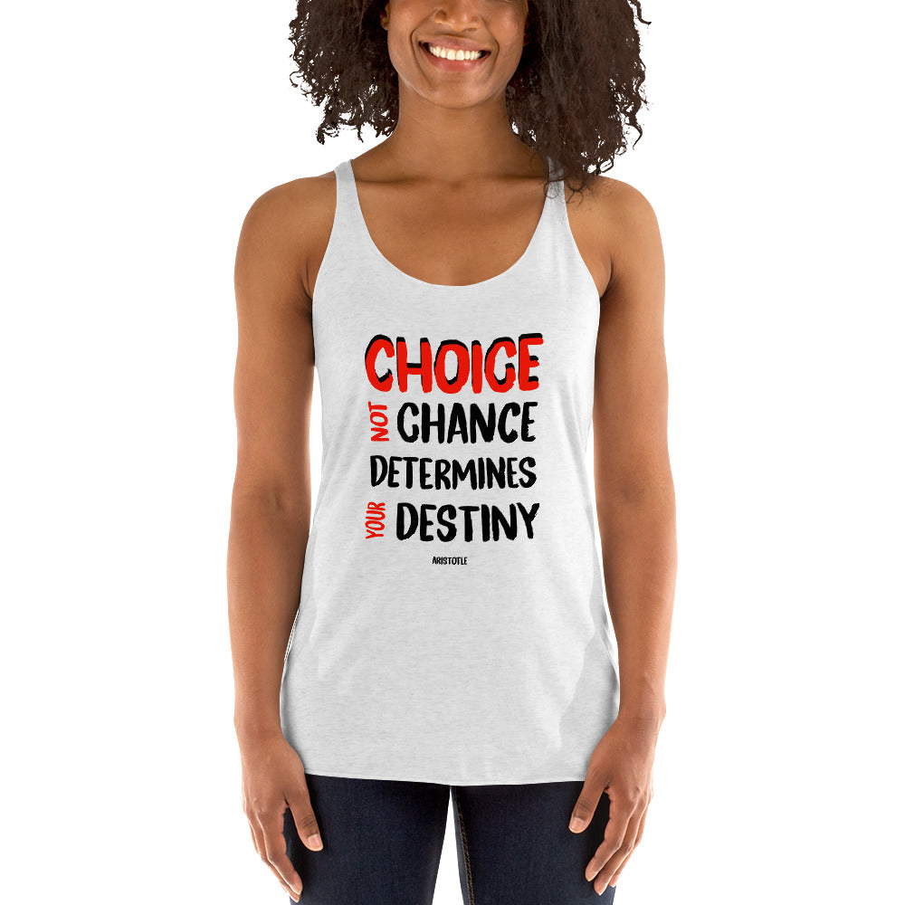 Women's Racerback Tank - Aristotle quotes