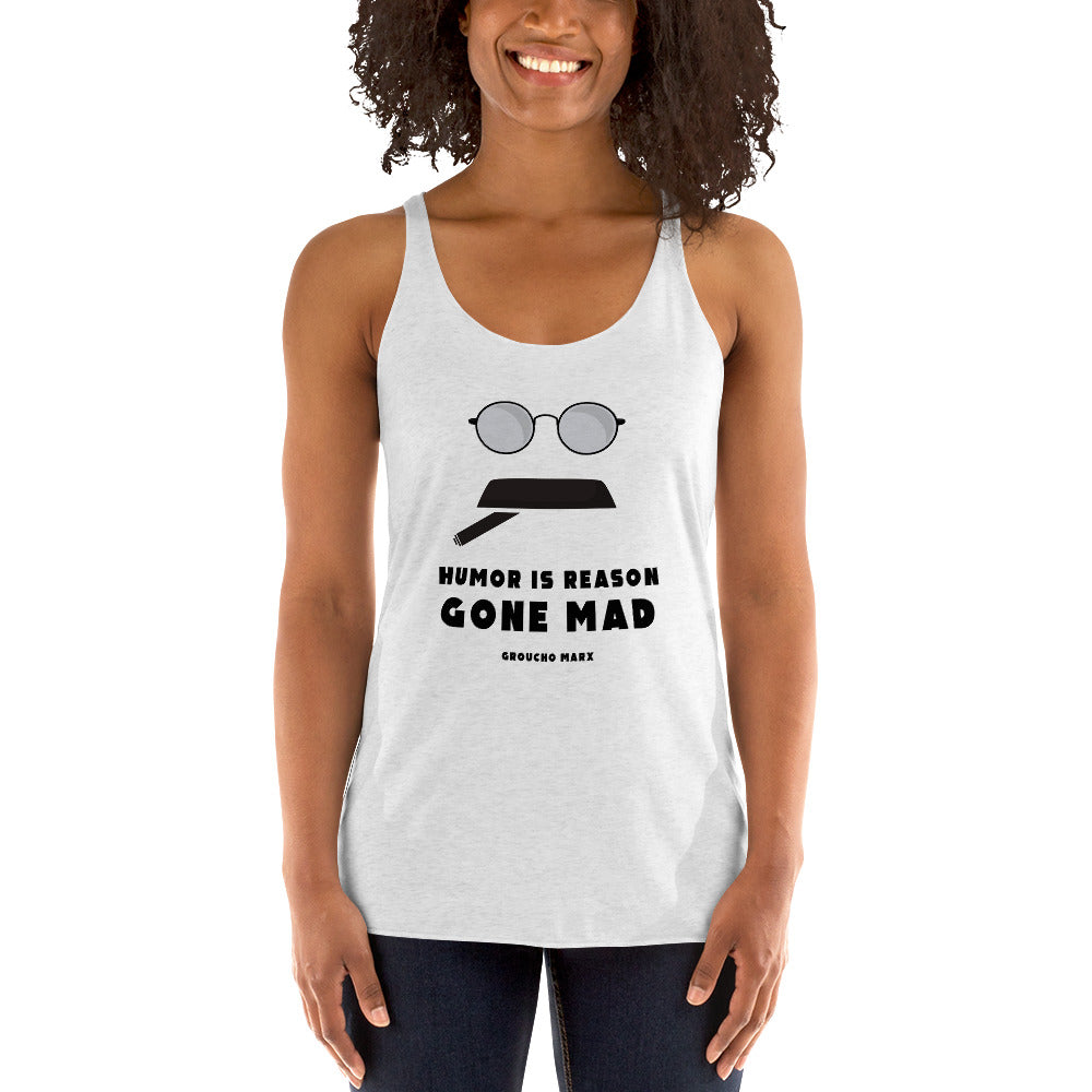 Women's Racerback Tank - Groucho Marx quotes