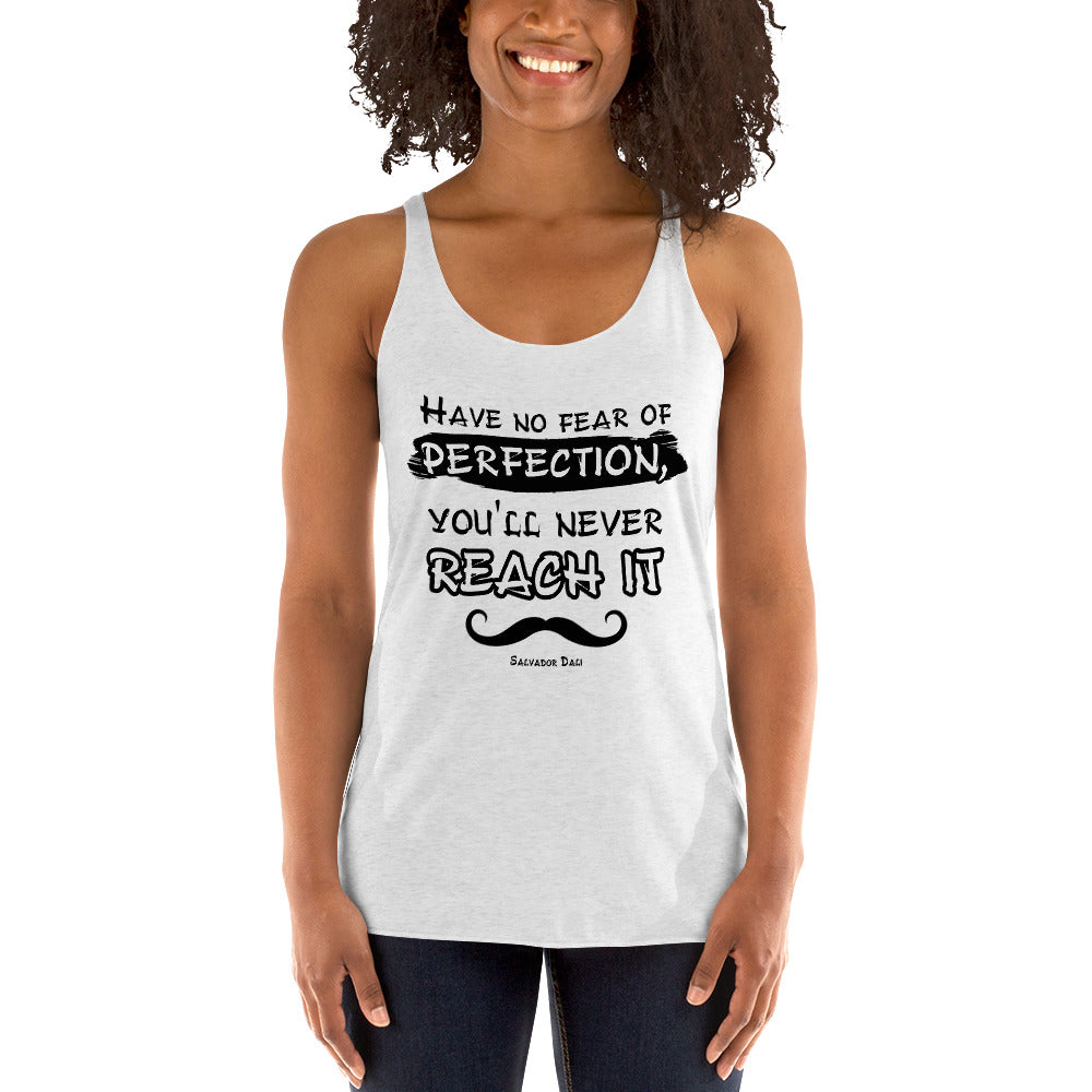 Women's Racerback Tank - Salvador Dali Quotes