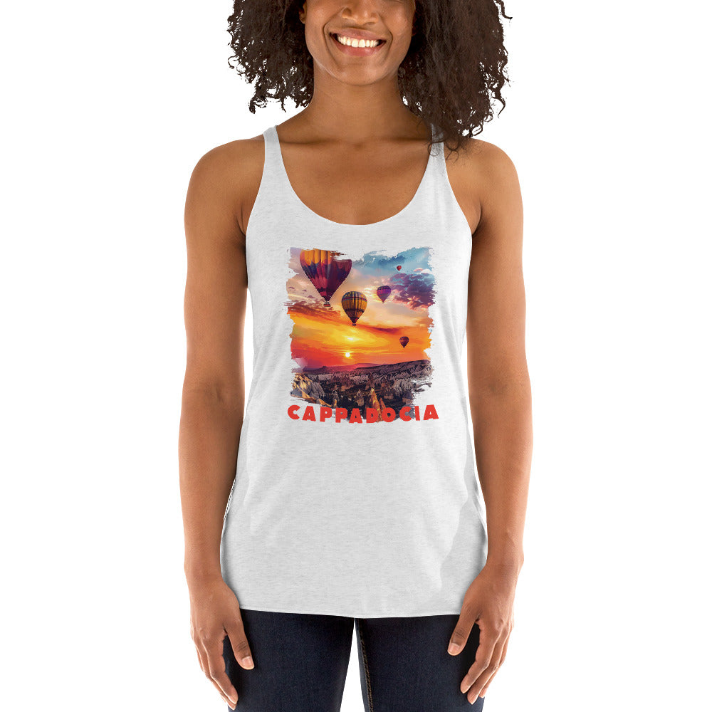 Women's Racerback Tank - Cappadocia