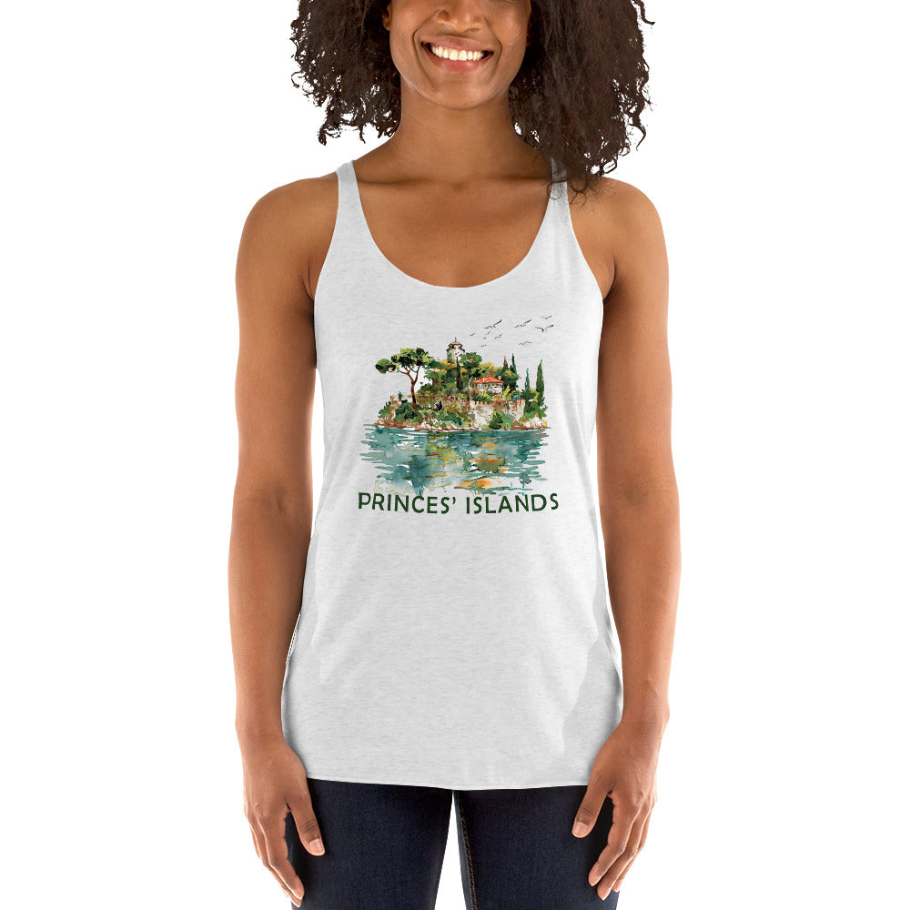 Women's Racerback Tank - Princes' Islands