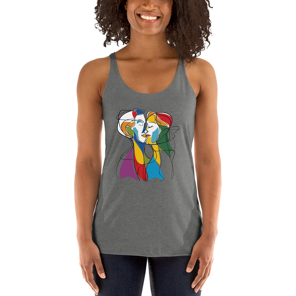 Women's Racerback Tank - Strong relationship