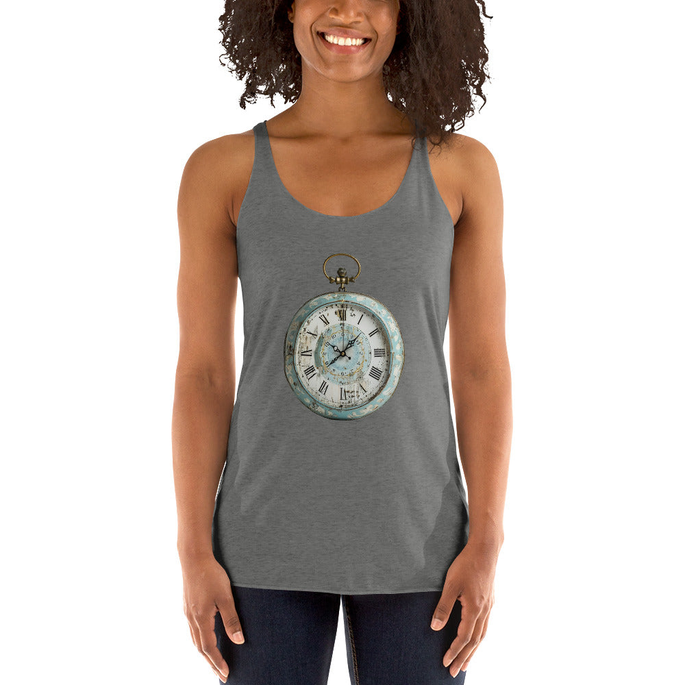 Women's Racerback Tank - Life expectancy