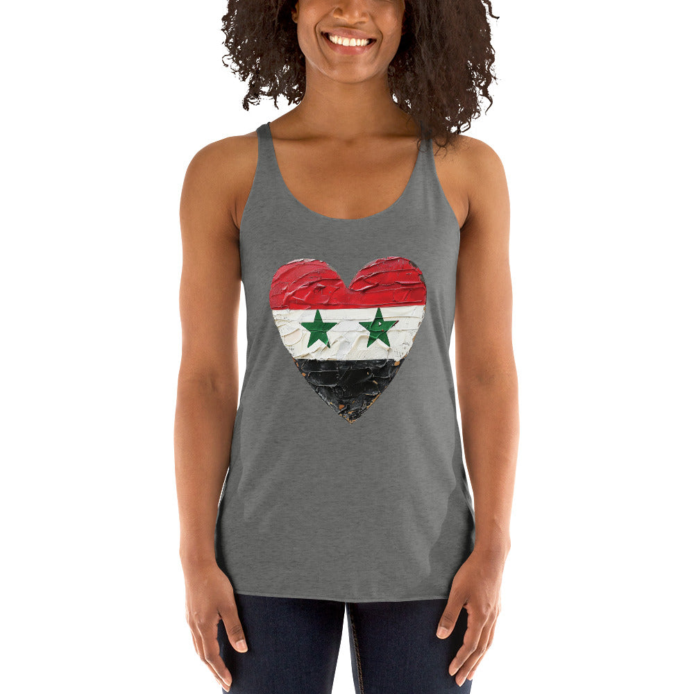 Women's Racerback Tank - Flag of Syria