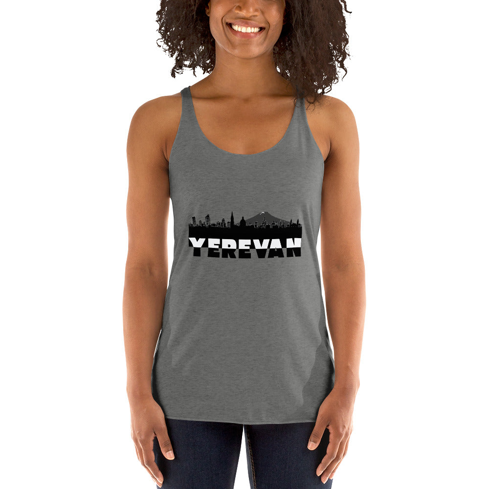 Women's Racerback Tank - Yerevan City