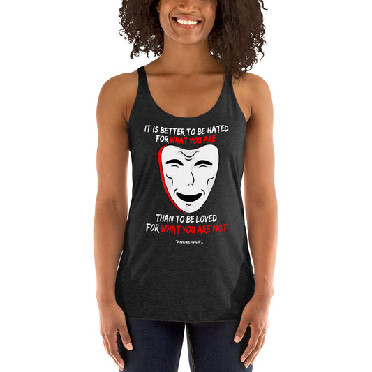 Women's Racerback Tank -  Andre Gide quotes