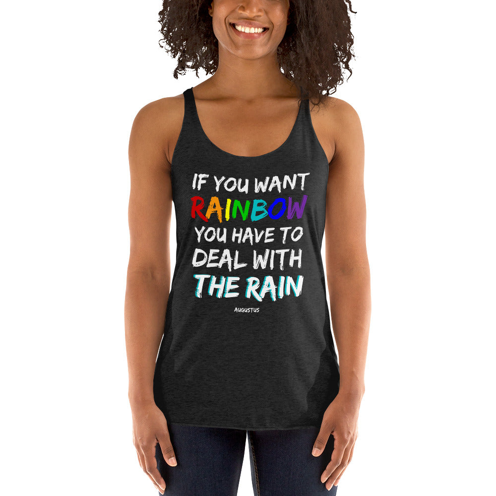 Women's Racerback Tank - Augustus  quotes