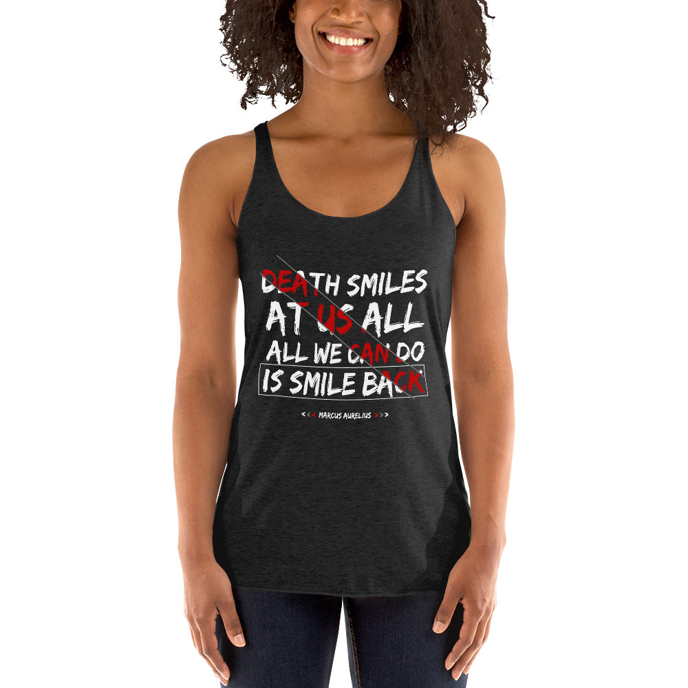 Women's Racerback Tank -  Marcus Aurelius quotes