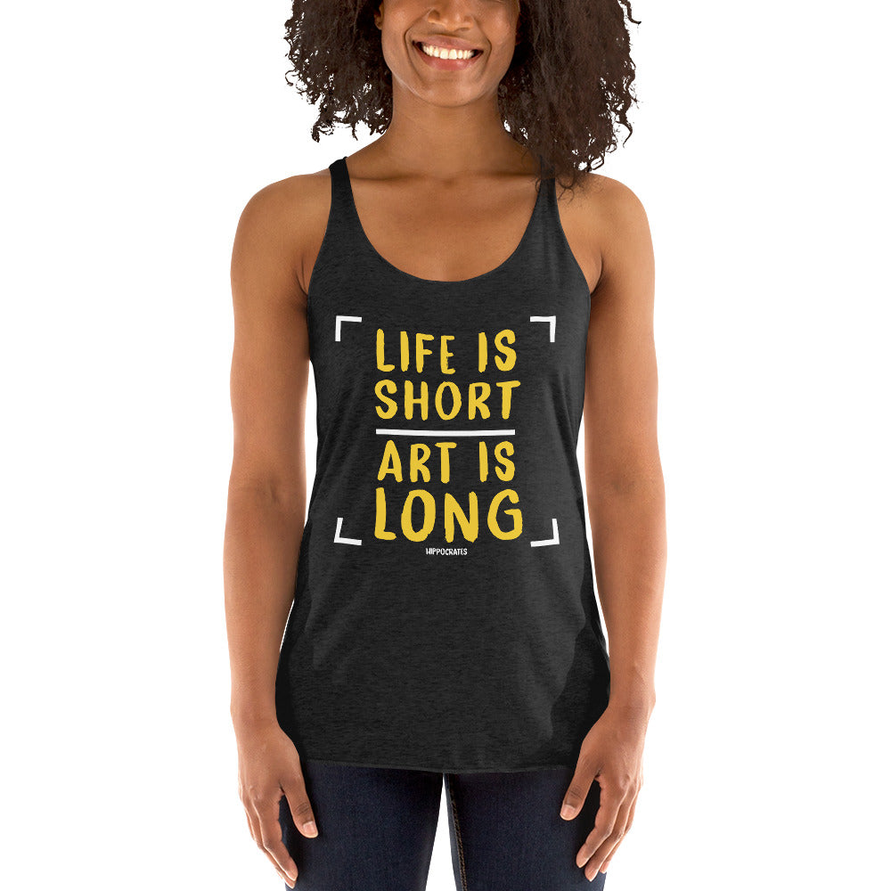 Women's Racerback Tank - Hippocrates quotes