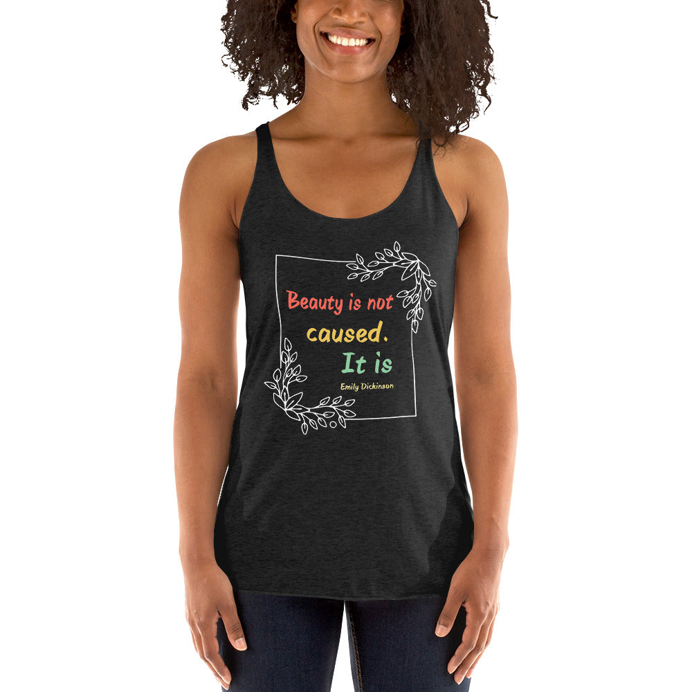 Women's Racerback Tank - Emily Dickinson quotes