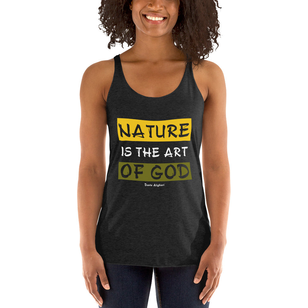 Women's Racerback Tank - Dante Alighieri Quotes