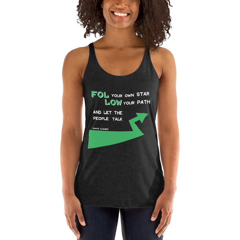 Women's Racerback Tank - Dante Alighieri's Quotes