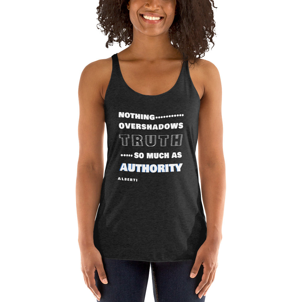 Women's Racerback Tank -  Alberti's Quotes