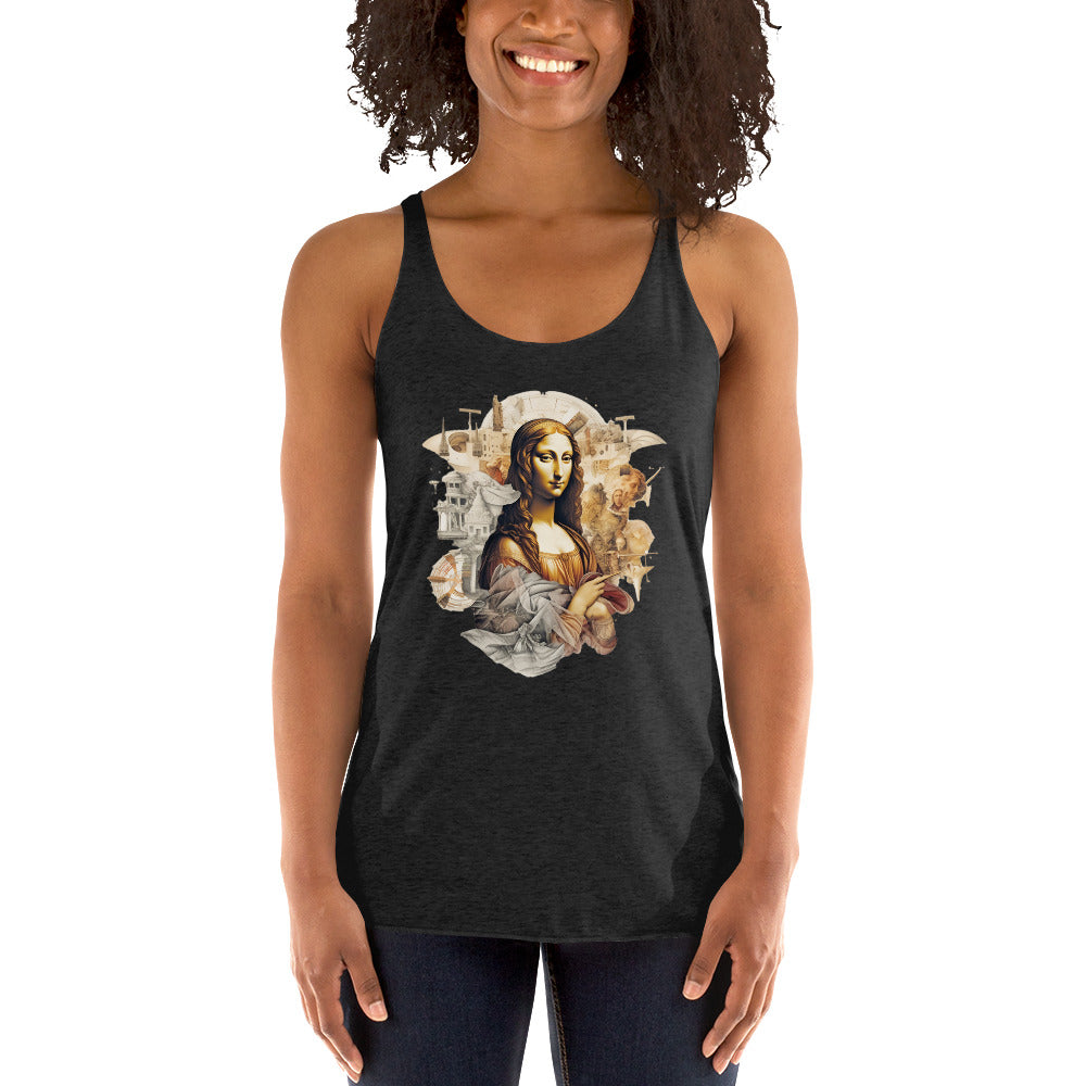 Women's Racerback Tank - Renaissance icons