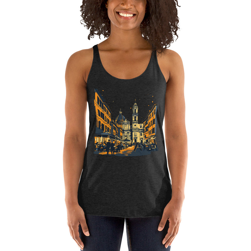 Women's Racerback Tank - Italian Architecture