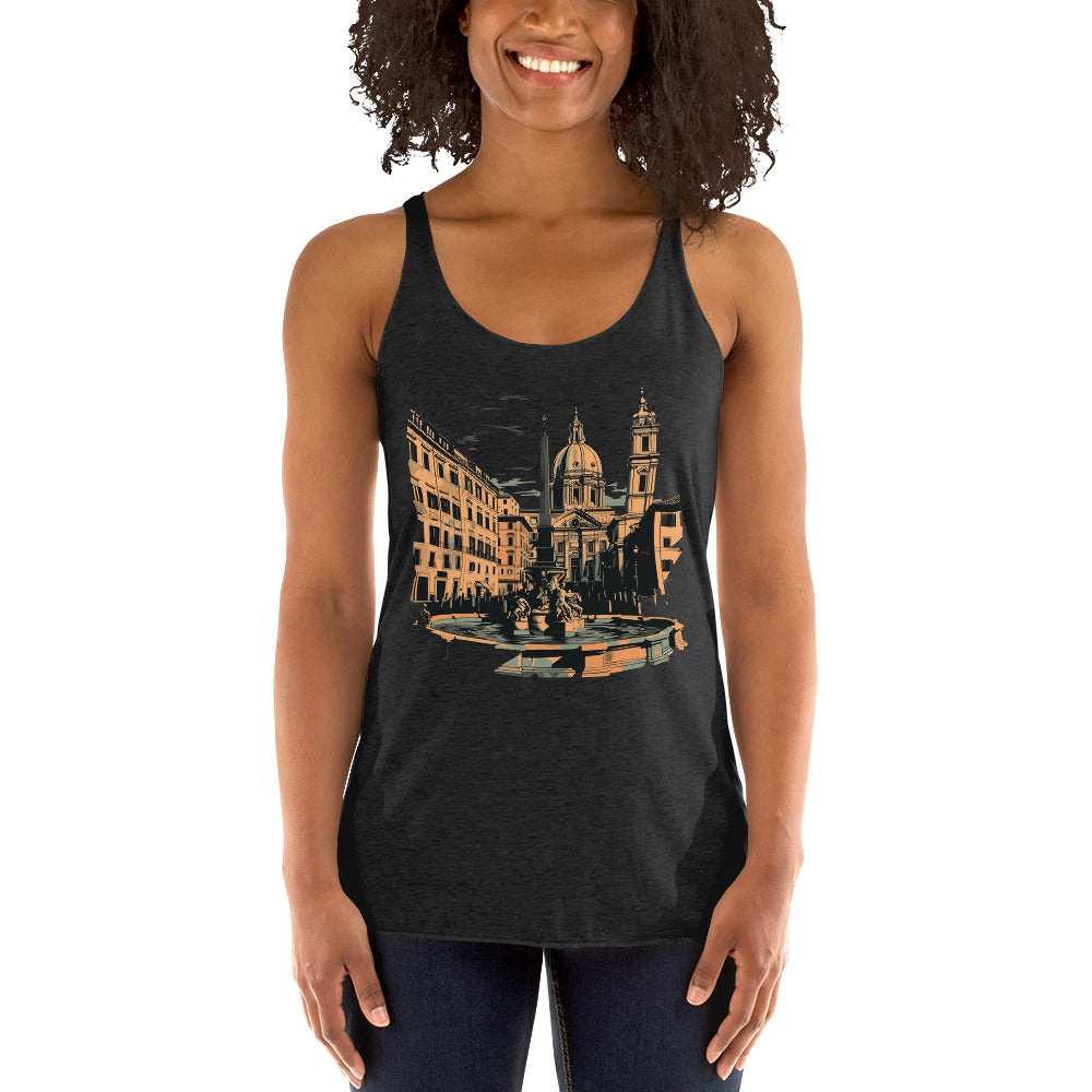 Women's Racerback Tank -  Italian Architecture