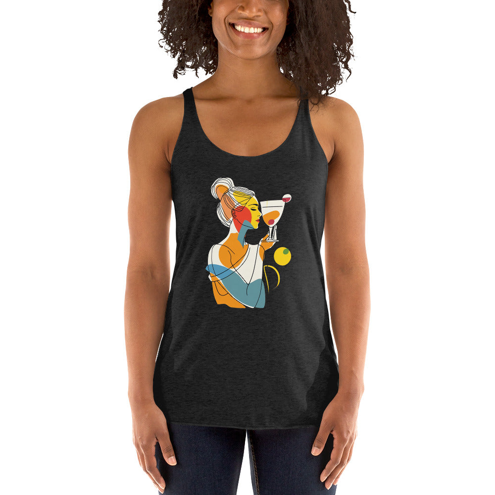 Women's Racerback Tank - Drinking culture