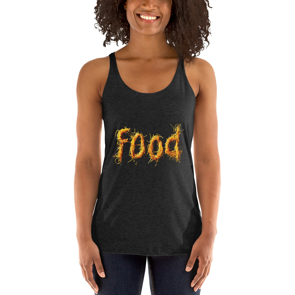 Women's Racerback Tank - Food